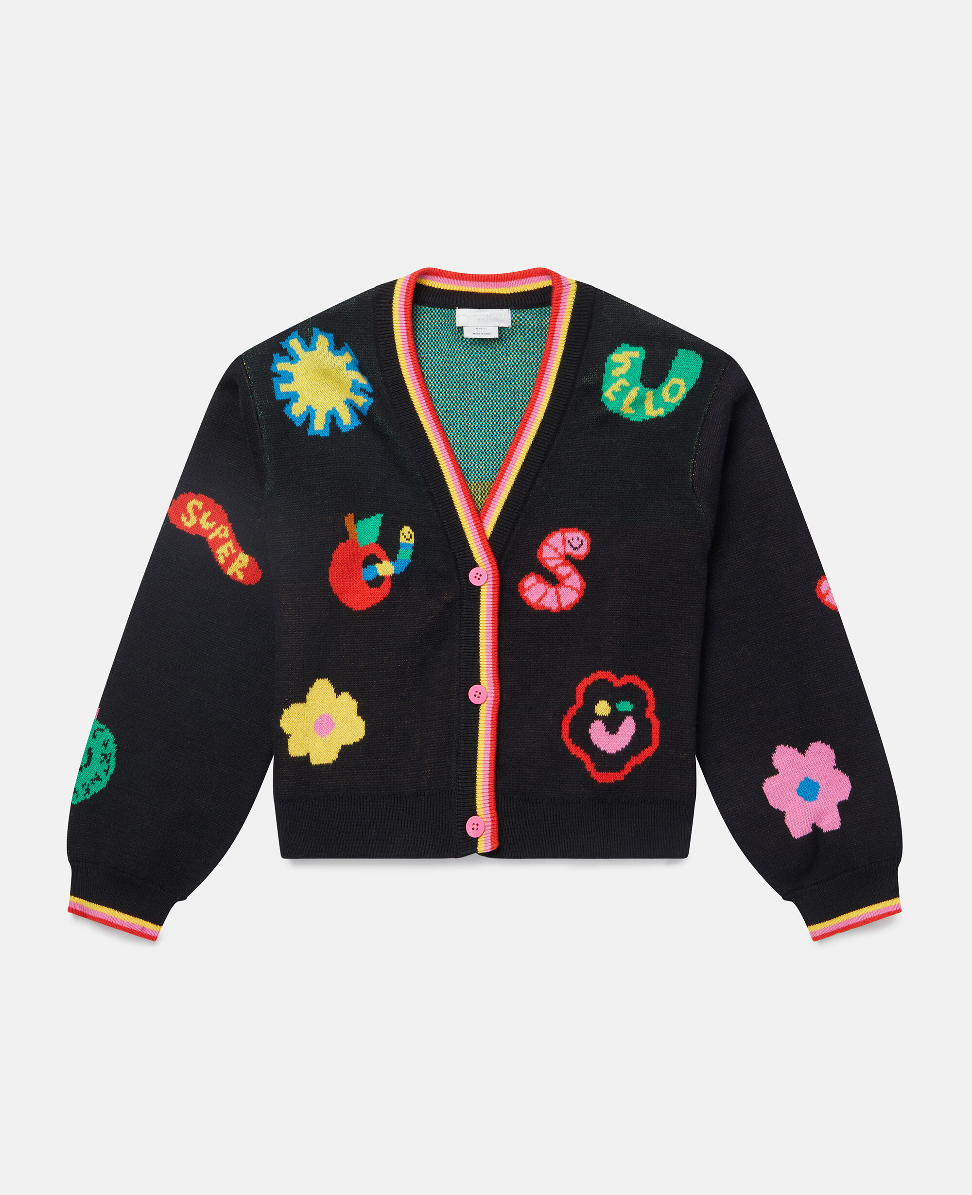 Stella McCartney Abbigliamento Maglioni e cardigan Cardigan Cardigan in Maglia Mela 