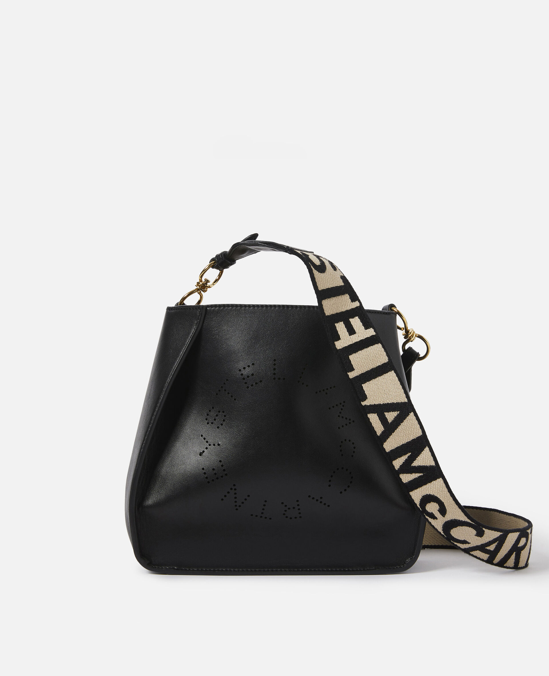 Women Black Logo Crossbody Bag | Stella McCartney GB