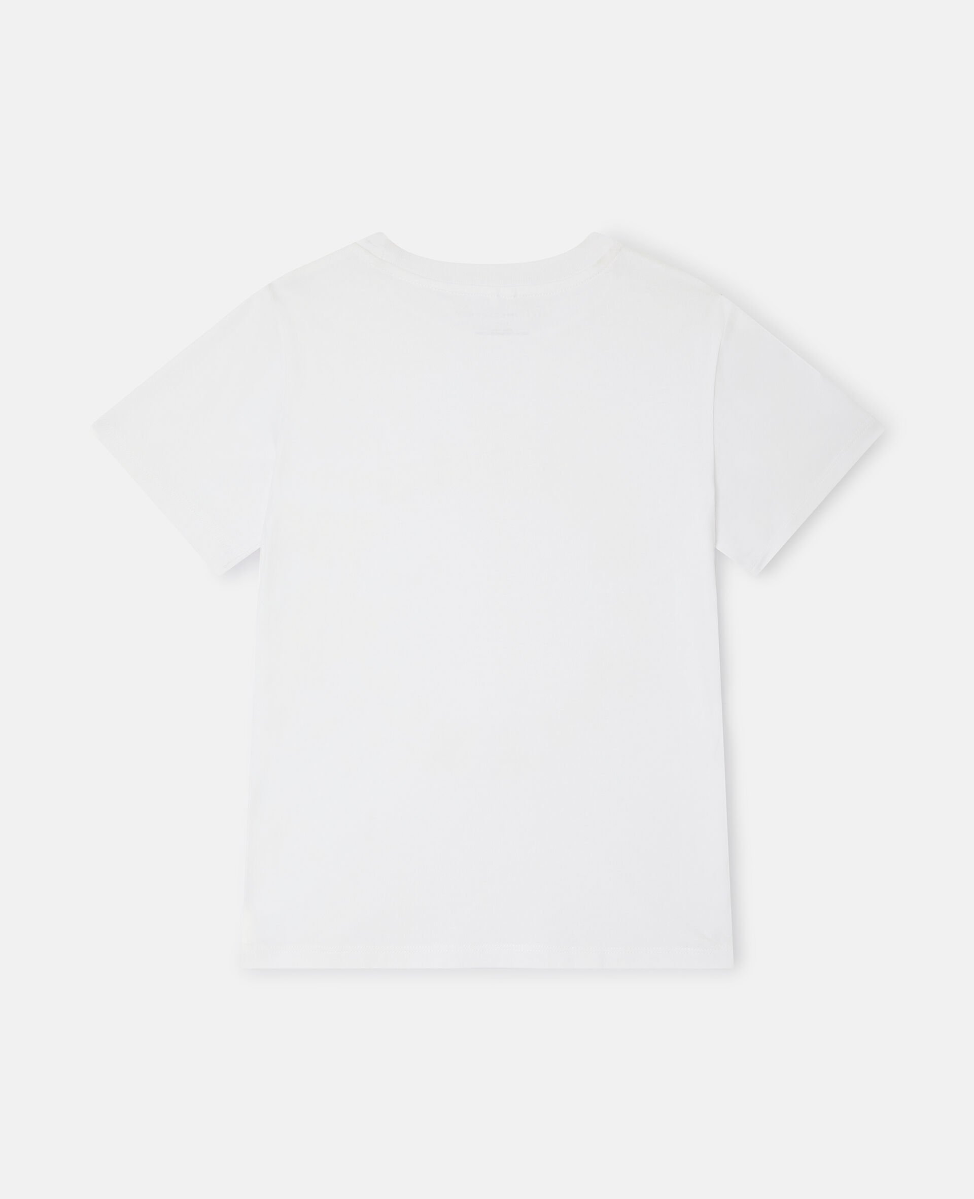 Circular Logo T-Shirt-White-large image number 2