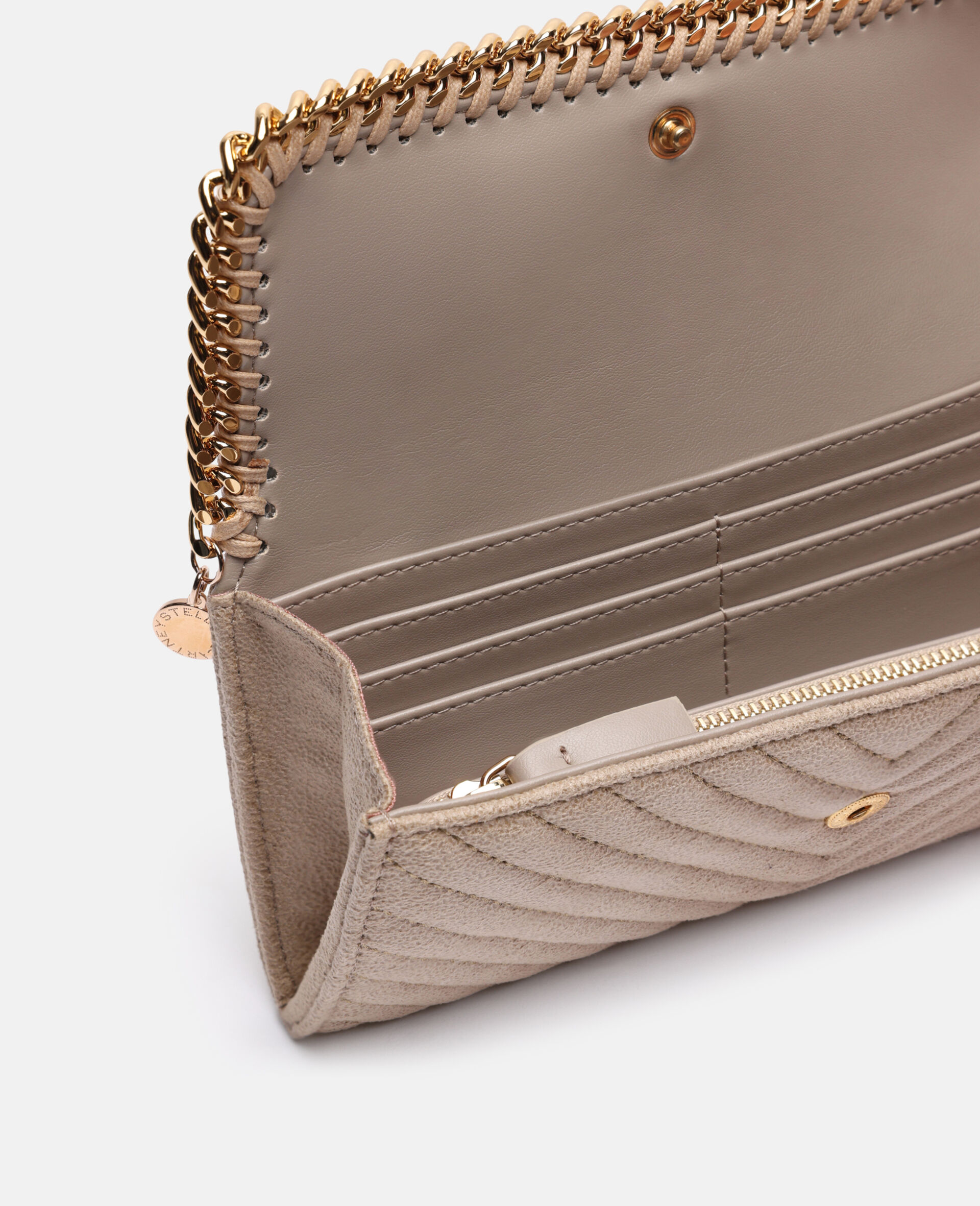 Falabella Flap Continental Wallet-White-large image number 3