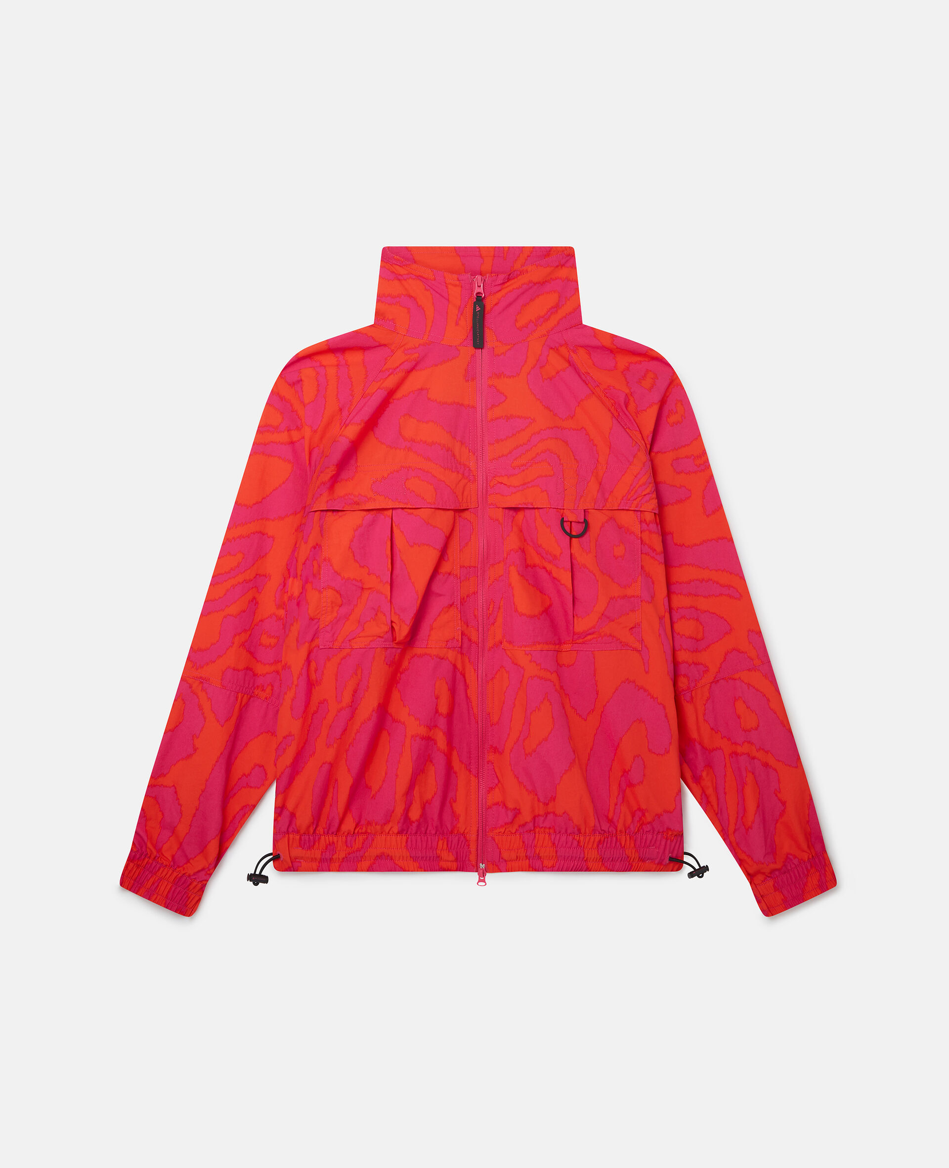 TrueCasuals Leopard Print Woven Track Jacket-Multicolour-large image number 0