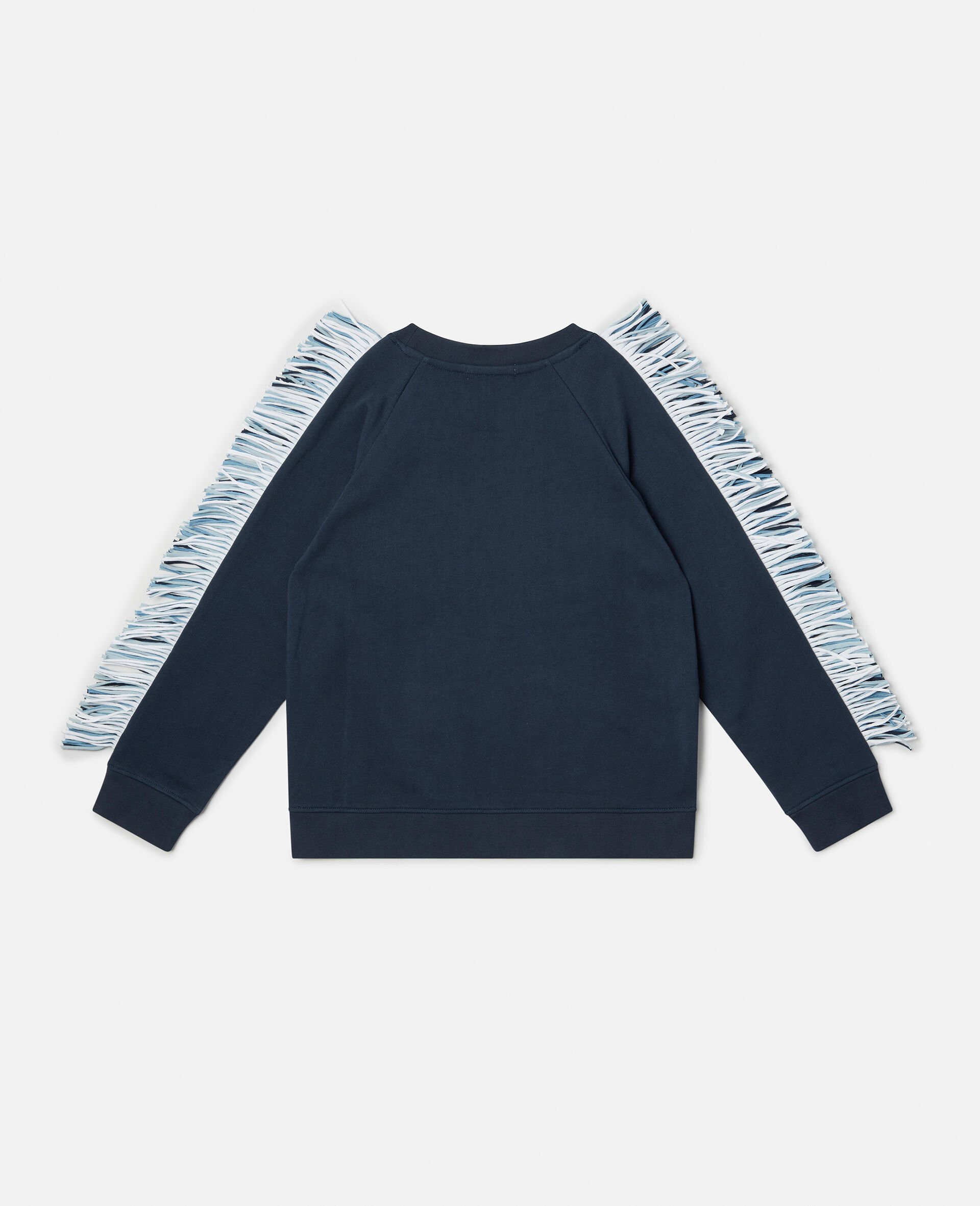 Fringed Star Sweatshirt-Blue-large Fringed Star Sweatshirt-Blue-large image number 2