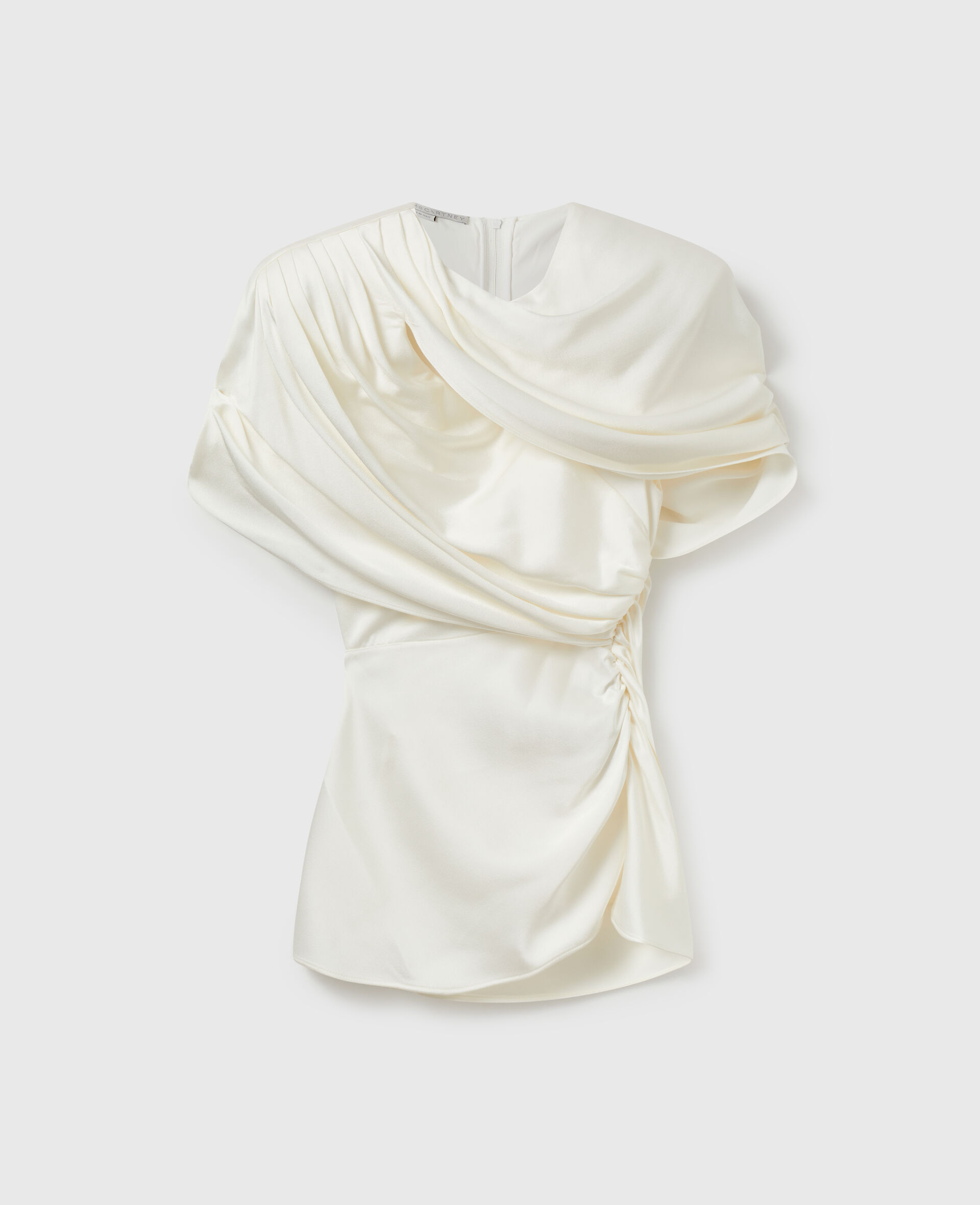 Layered Wrap Top -Cream-large image number 0