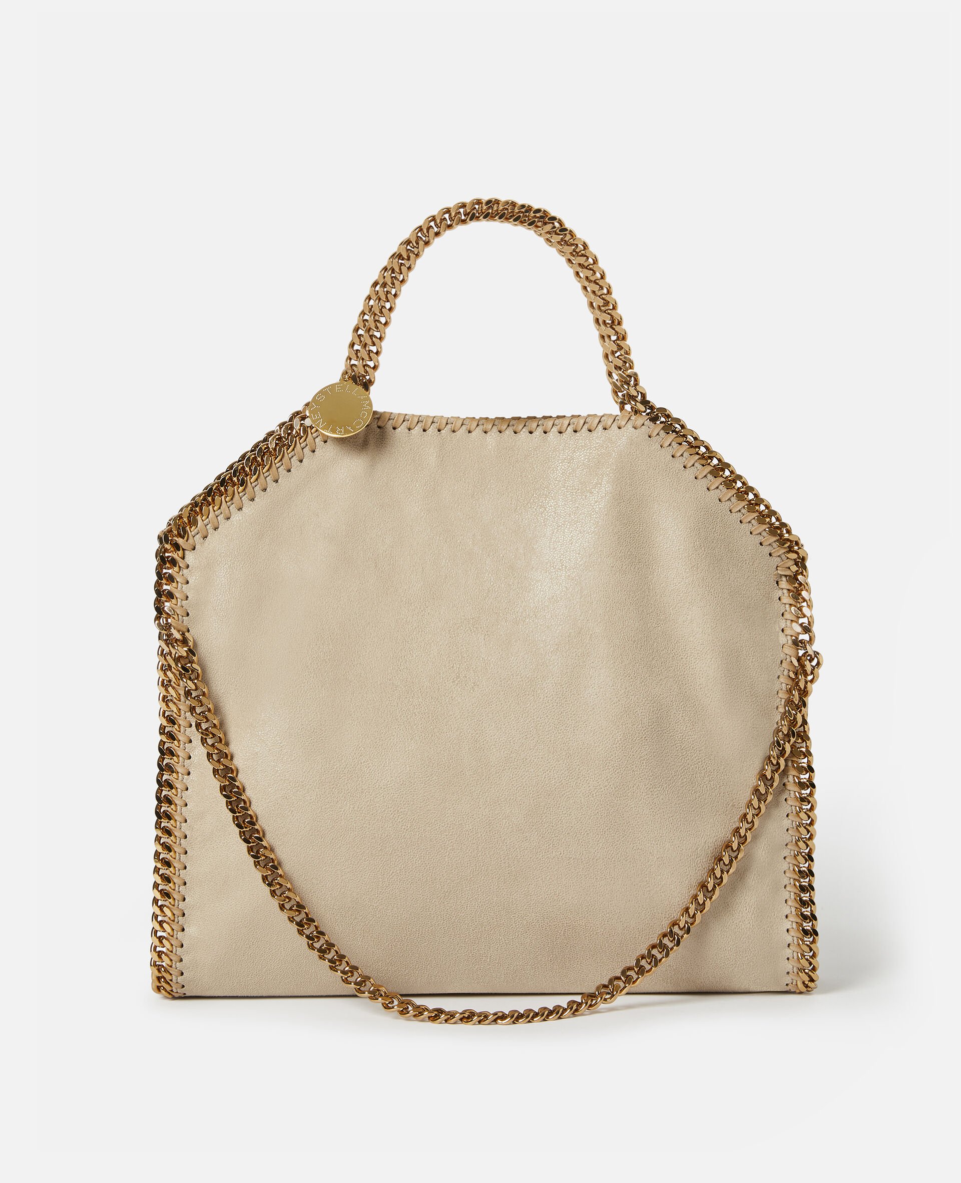 Falabella Fold-Over Tote Bag-White-medium