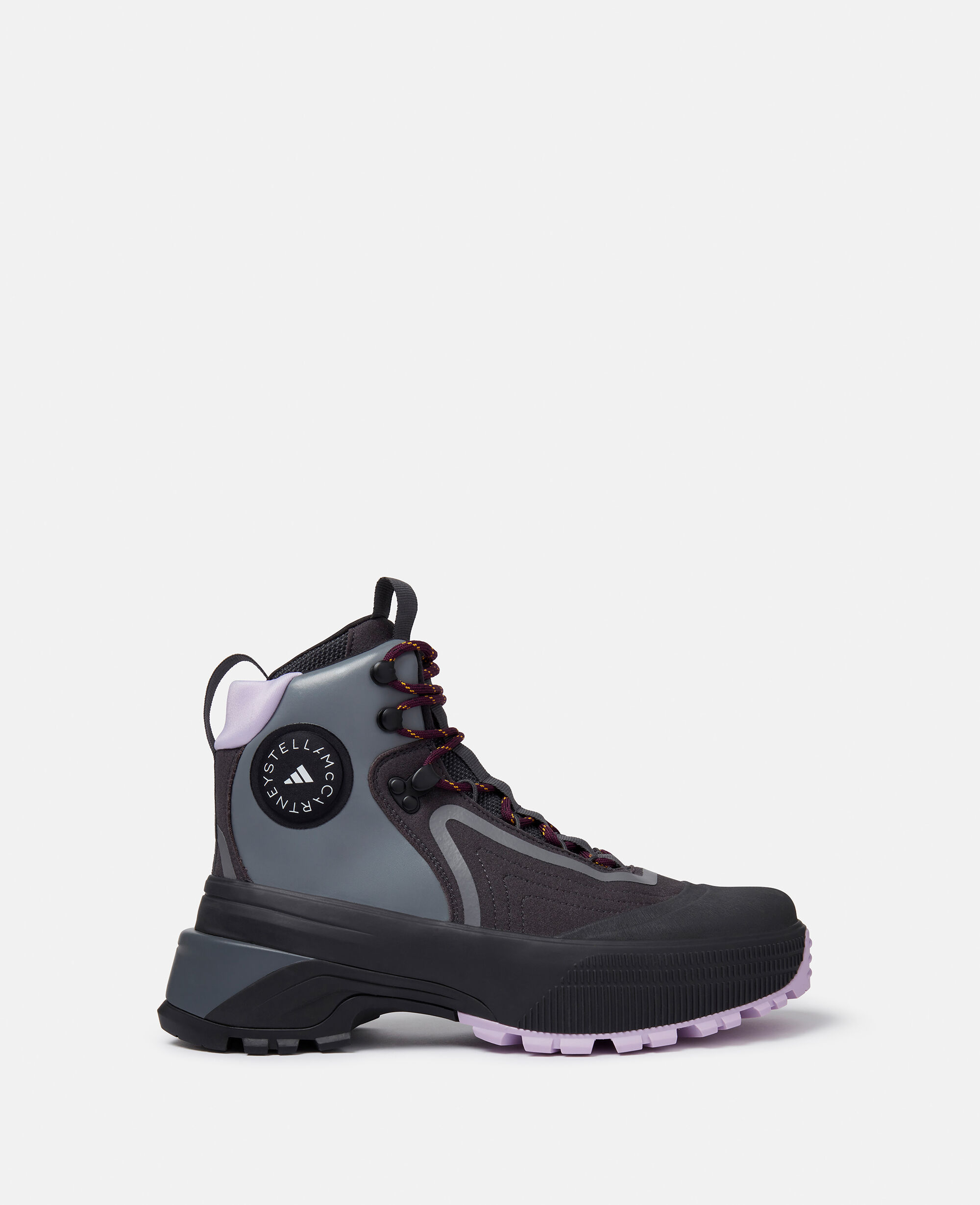 Women Utility Black/Purple Glow/Grey Four Terrex Hiking Boots