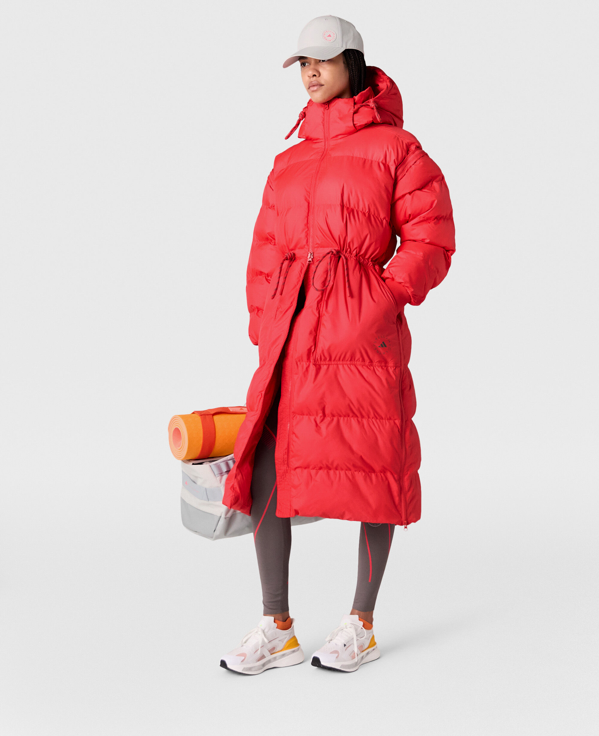 Adidas by stella mccartney long puffer jacket on sale