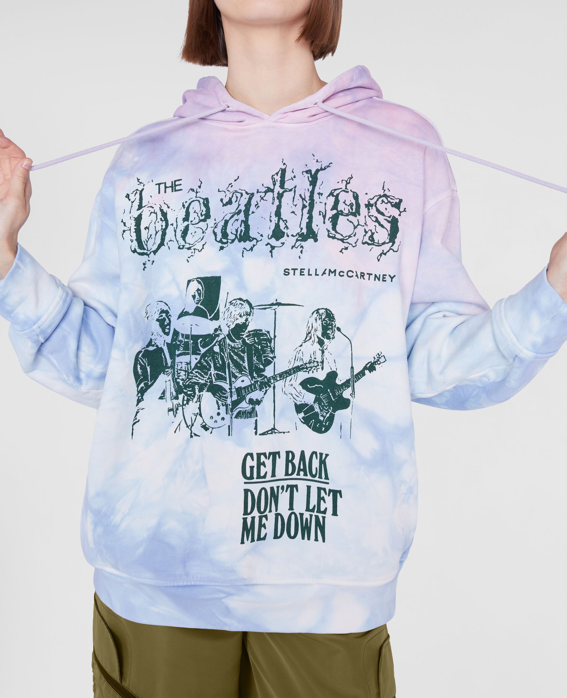 Get Back扎染连帽卫衣-Multicolored-large Get Back扎染连帽卫衣-Multicolored-large image number 3