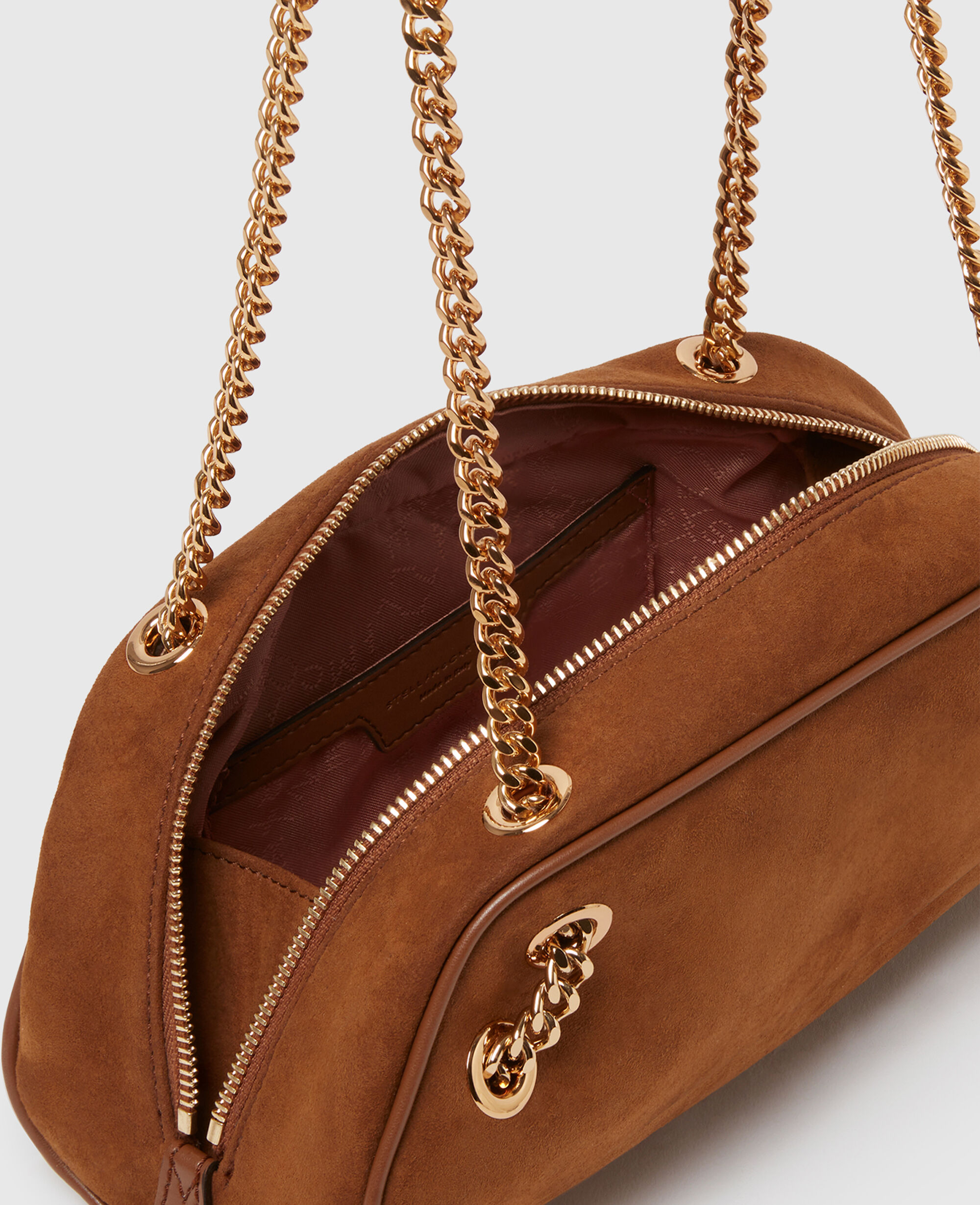 【送料&関税込】Stella McCartney bowling Falabella Shoulder Women Black Falabella Bowling Shoulder Bag | Stella McCartney US