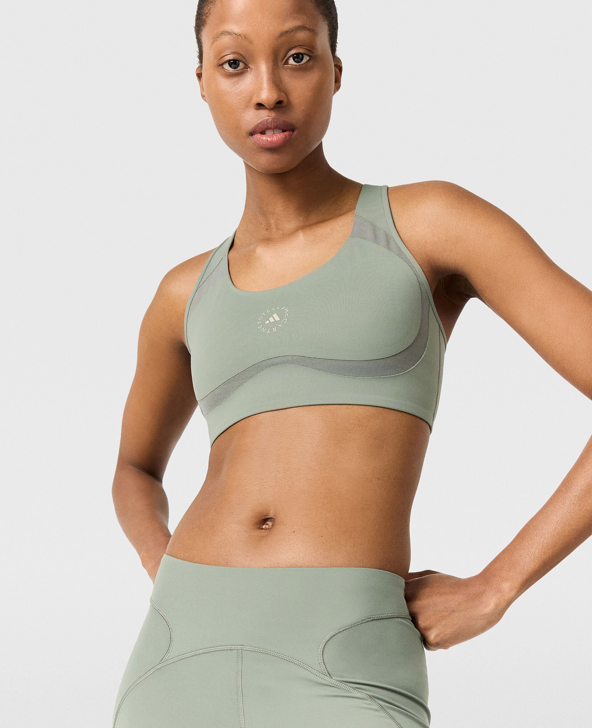 TruePurpose Power Impact Training Bra-Green-model