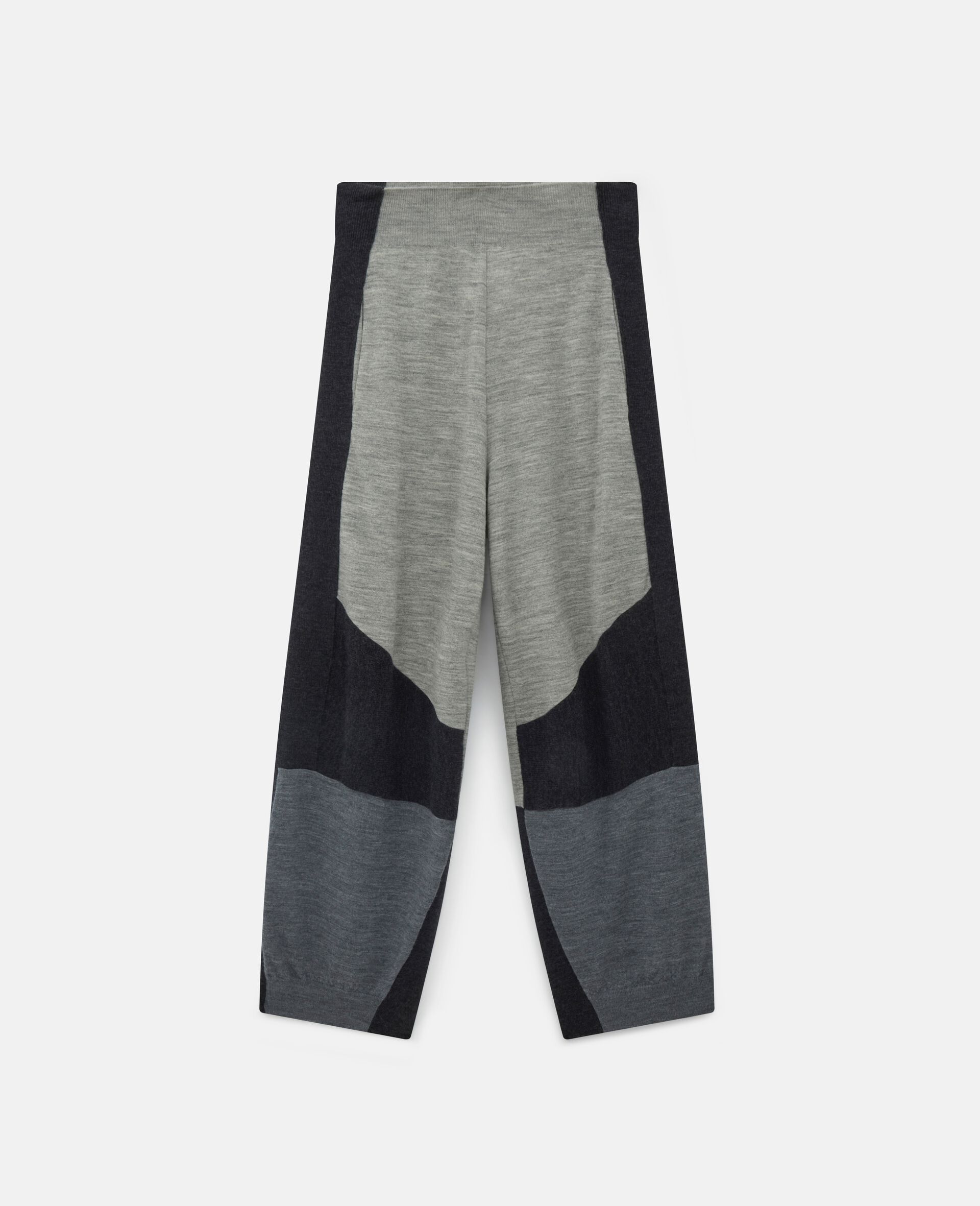 Knit Pants-Grey-large