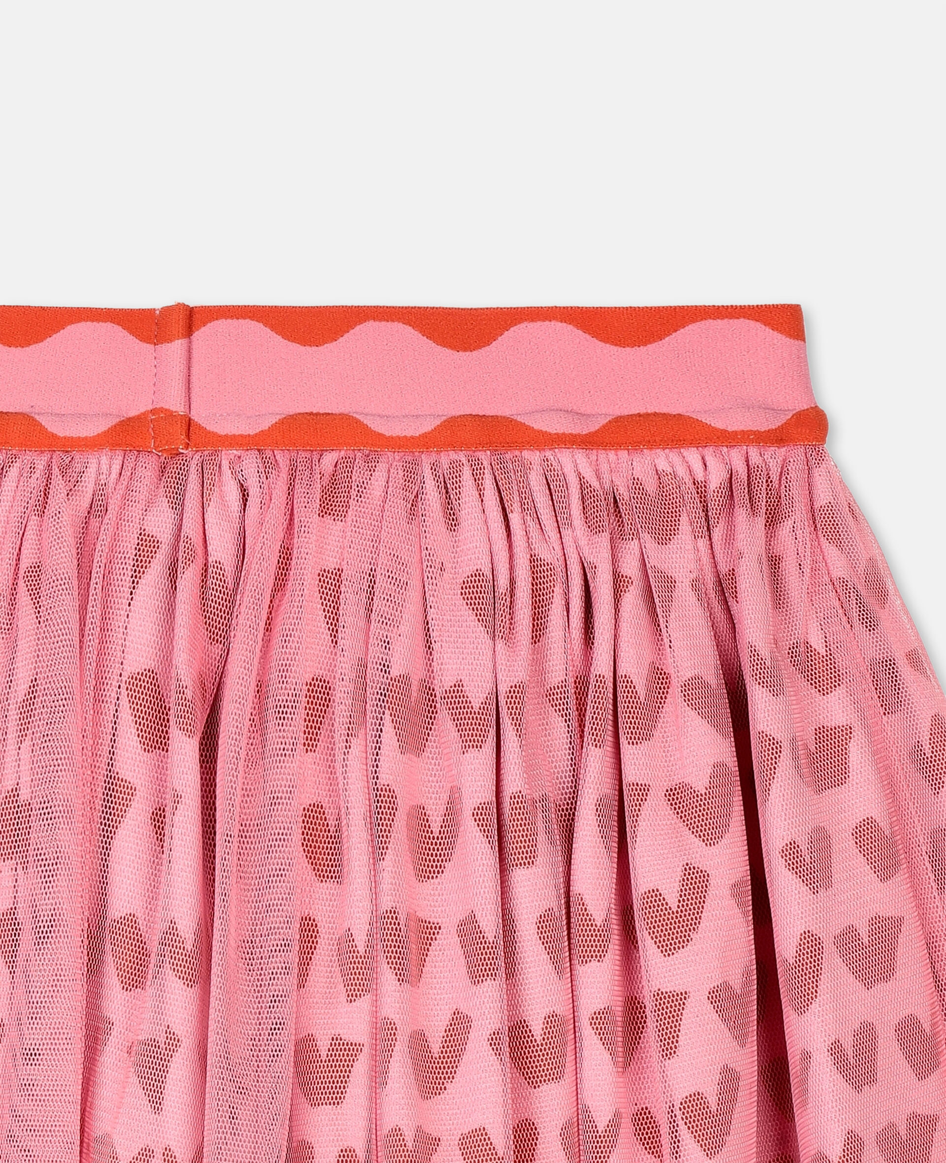 Hearts Tulle Skirt -Pink-large image number 2