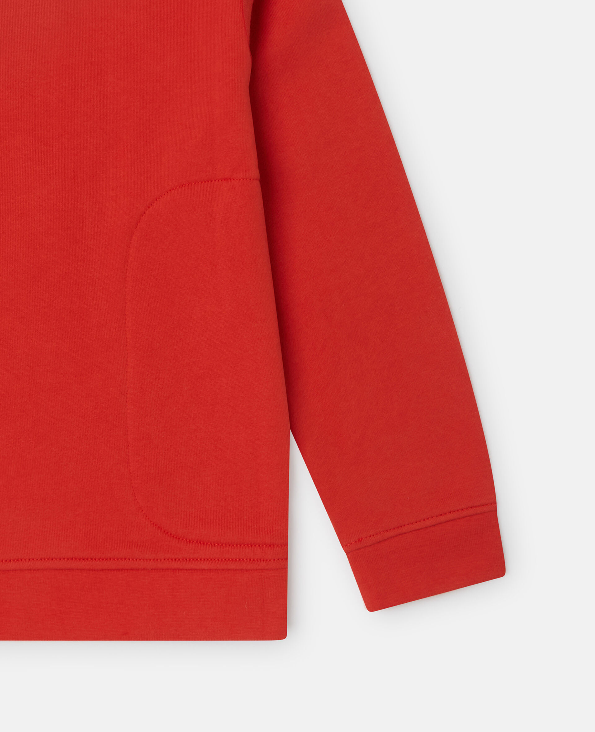 Santa Graphic Crewneck Sweatshirt-Red-large Santa Graphic Crewneck Sweatshirt-Red-large image number 3