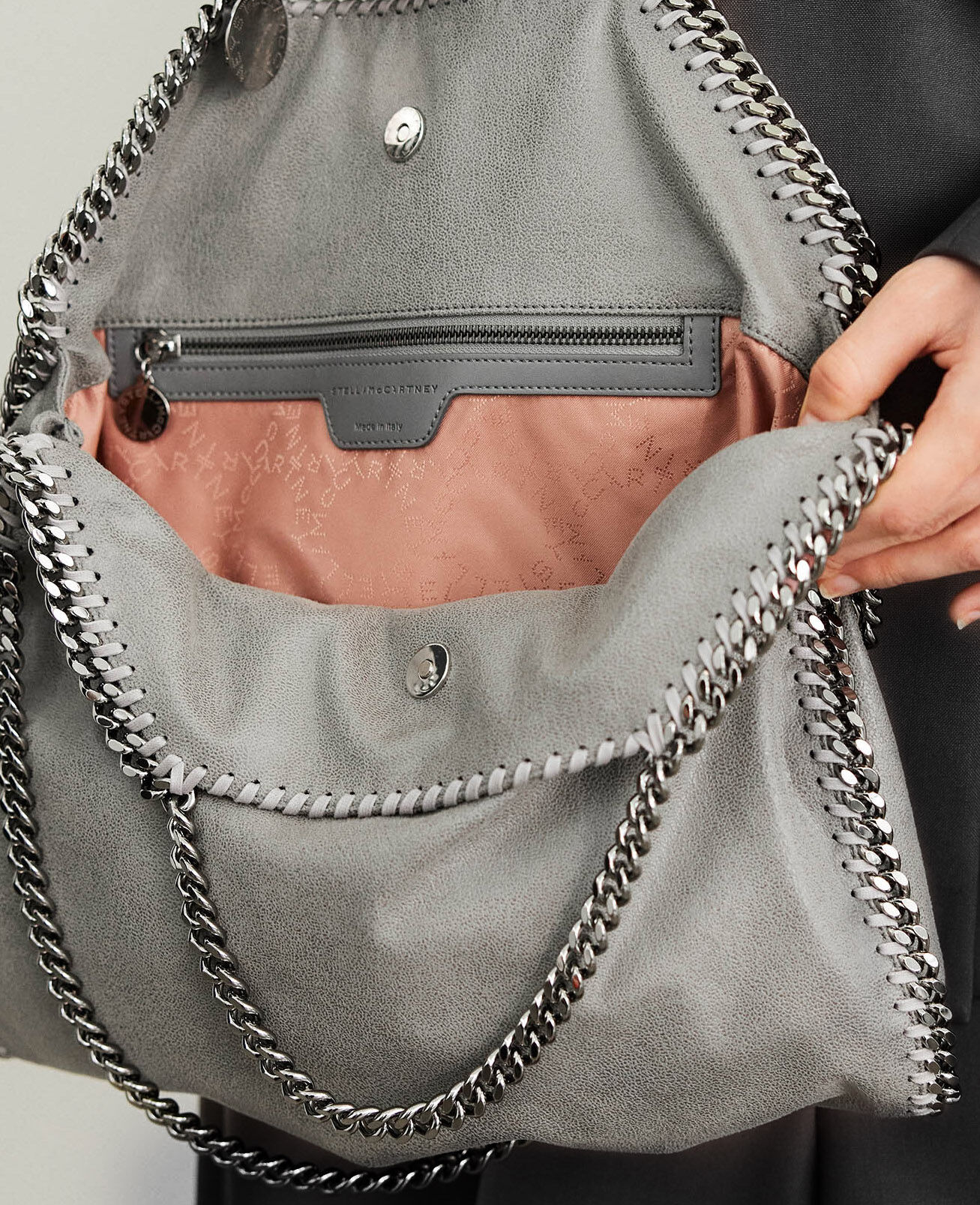 Stella mccartney grey bag hotsell
