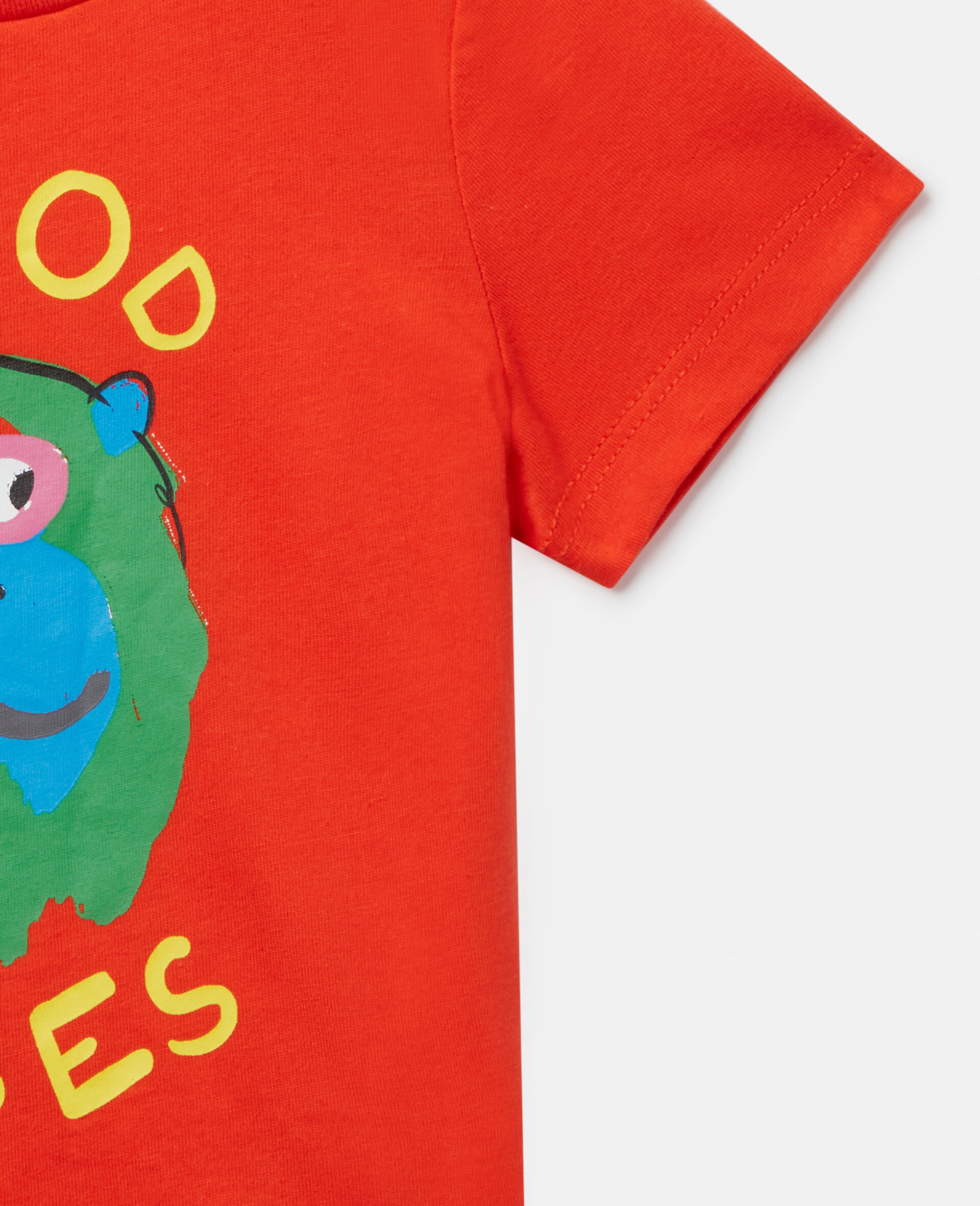Good Vibes Tシャツ-レッド-large image number 1
