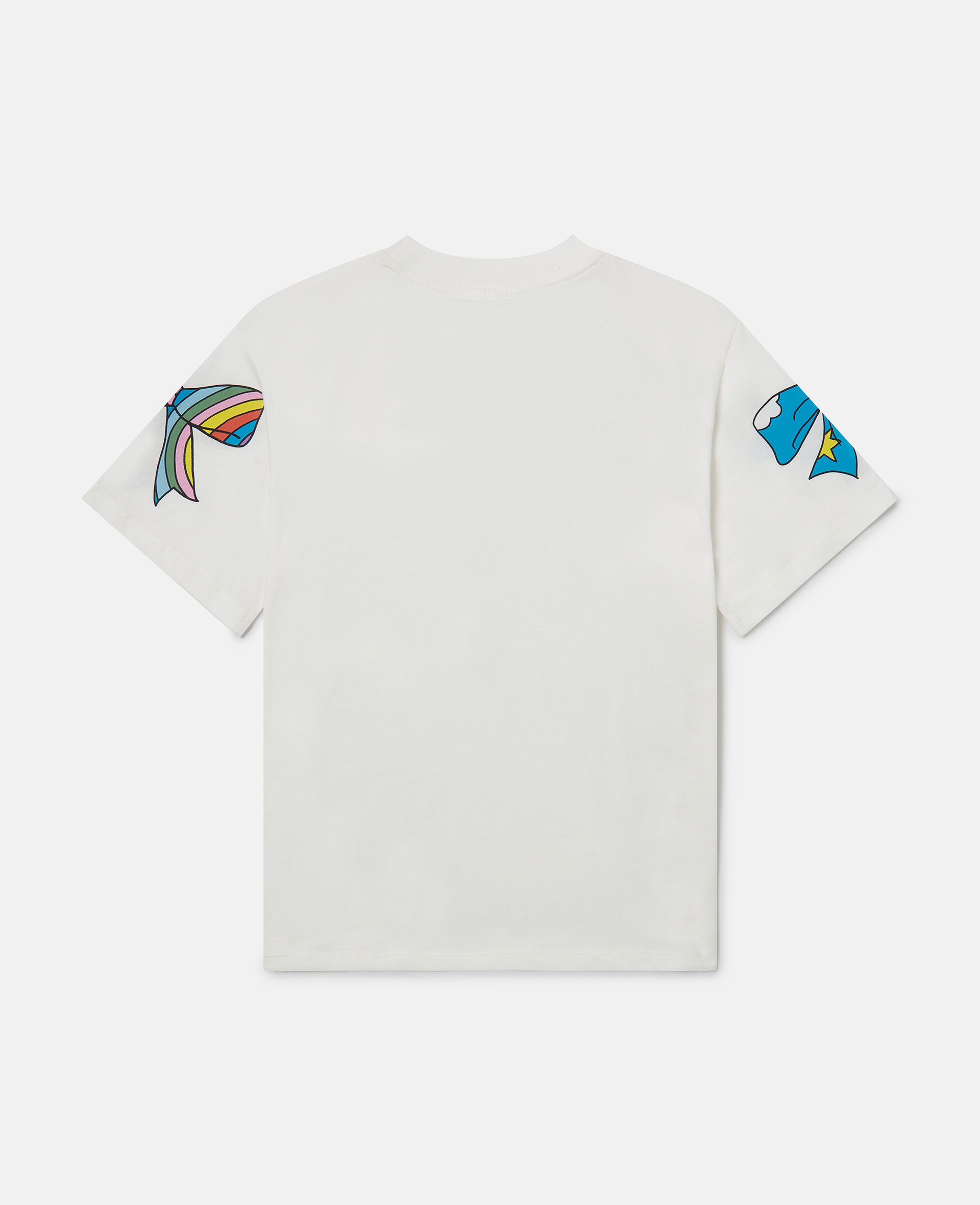 Bow Print T-Shirt-White-large Bow Print T-Shirt-White-large image number 2