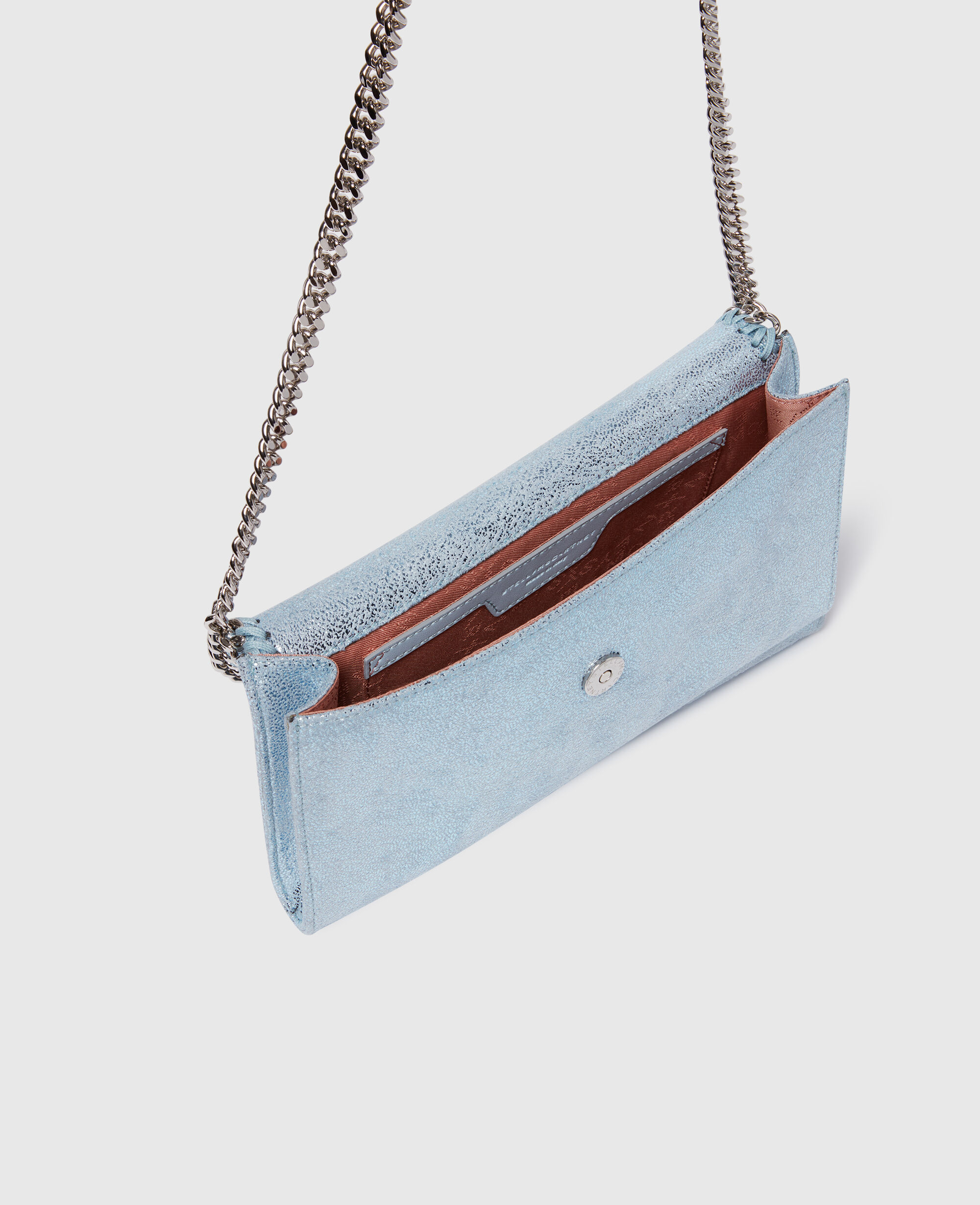 Women Sapphire blue Falabella Wallet Crossbody Bag | Stella Women Sapphire blue Falabella Wallet Crossbody Bag | Stella