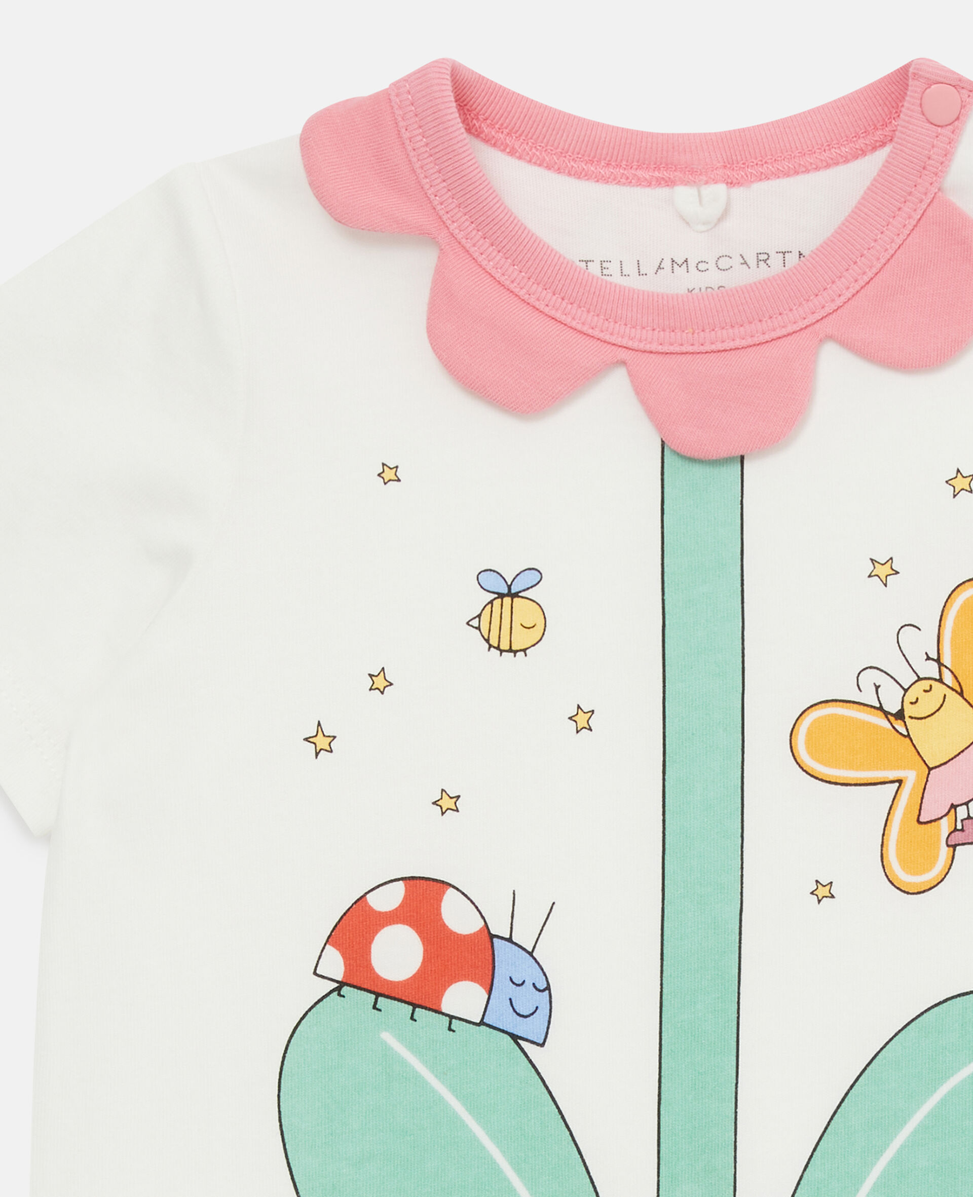 花卉图案连身装-Cream-medium