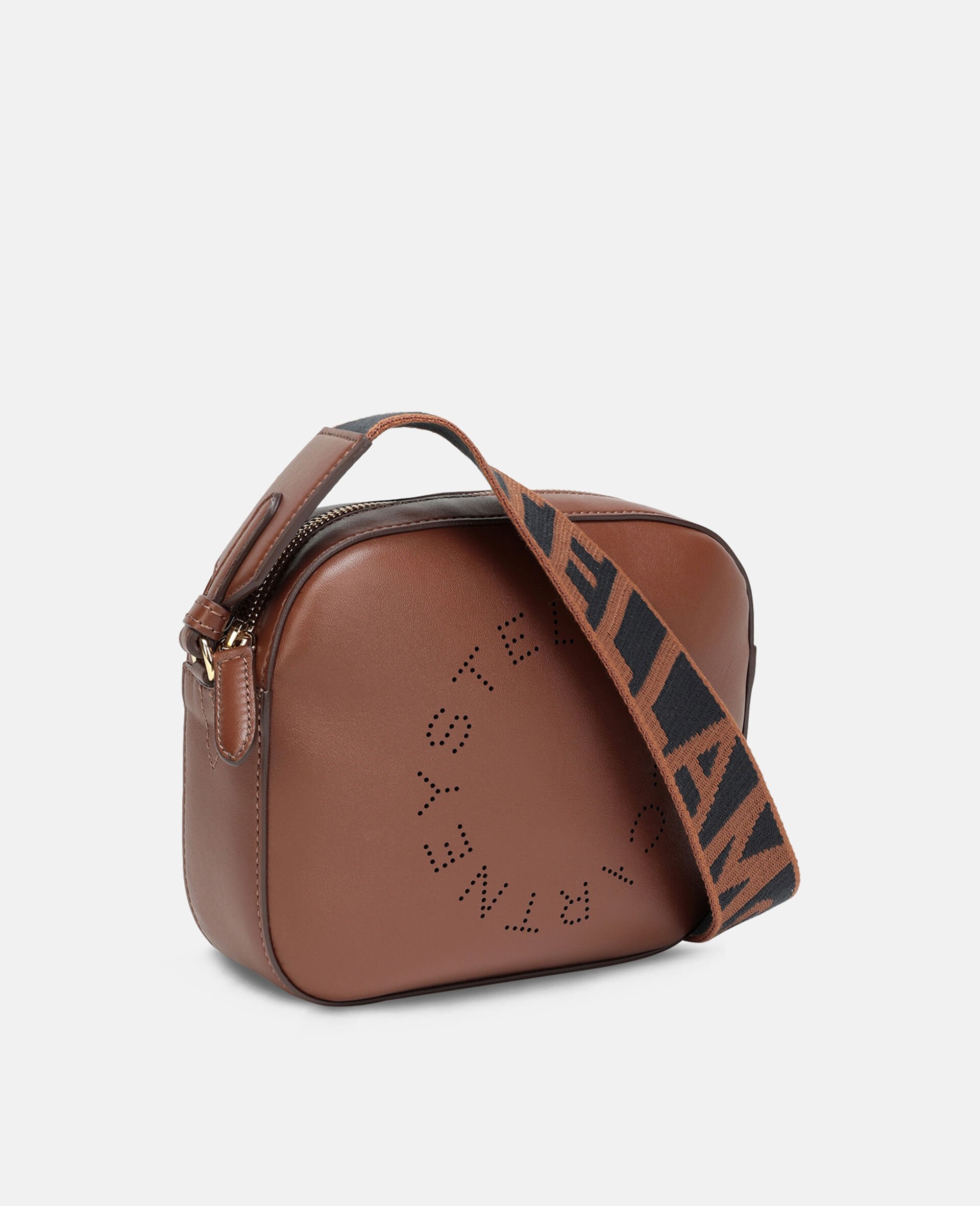 Stella Logo Mini Bag-Brown-large Stella Logo Mini Bag-Brown-large image number 1