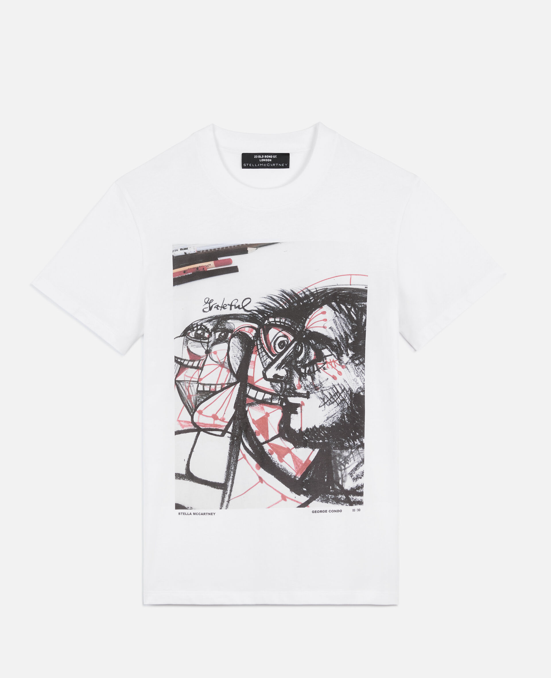 Women White George Condo G T Shirt Stella Mccartney Us