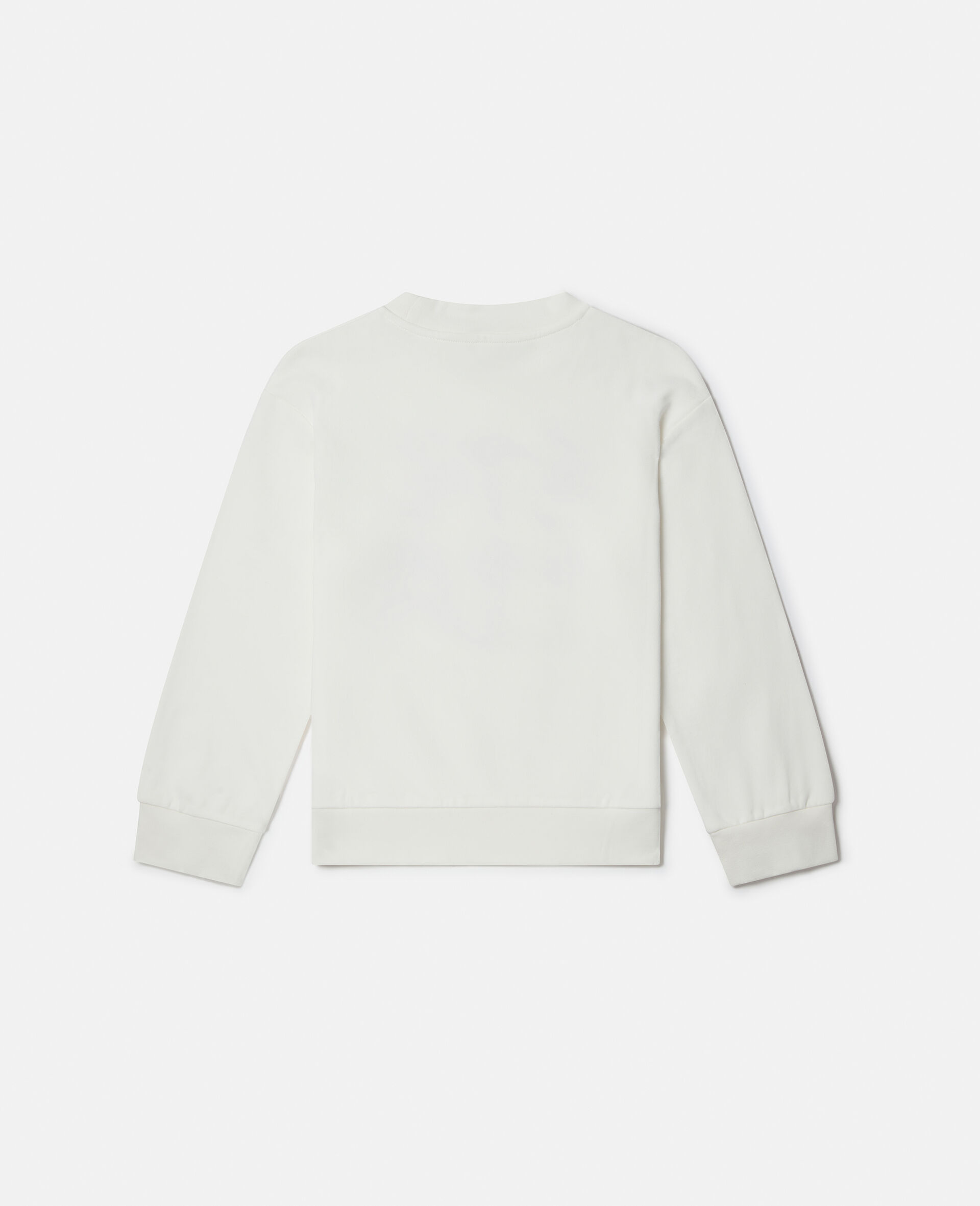 Stella Woodland Lettering Crewneck Sweatshirt-White-large Stella Woodland Lettering Crewneck Sweatshirt-White-large image number 2