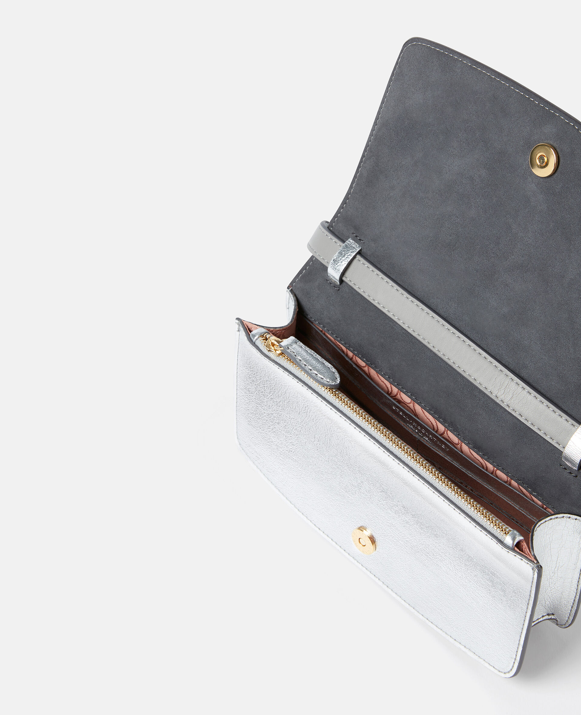 S-Wave Metallic Mini Bag-White-large image number 3