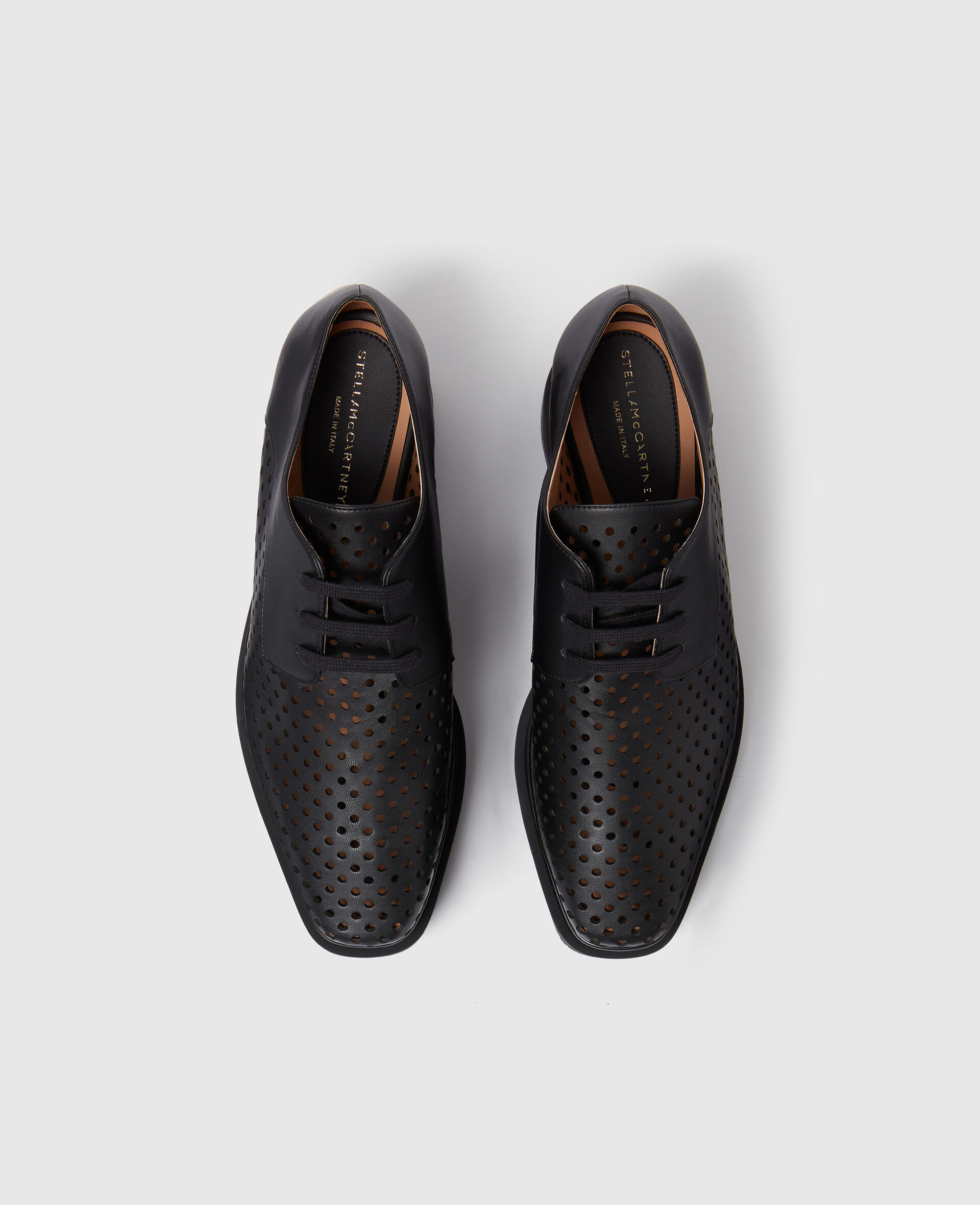 Elyse Perforated Platforms-Black-large image number 3