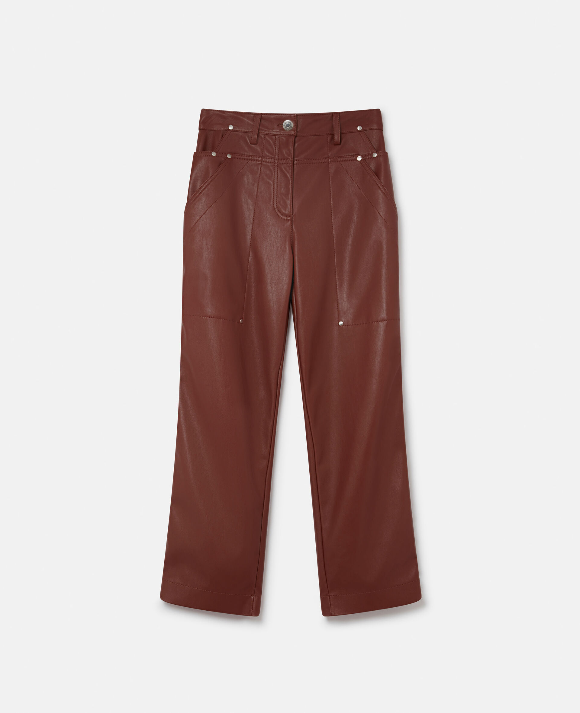 Alter Mat Kick-Flare Trousers-Brown-large image number 0