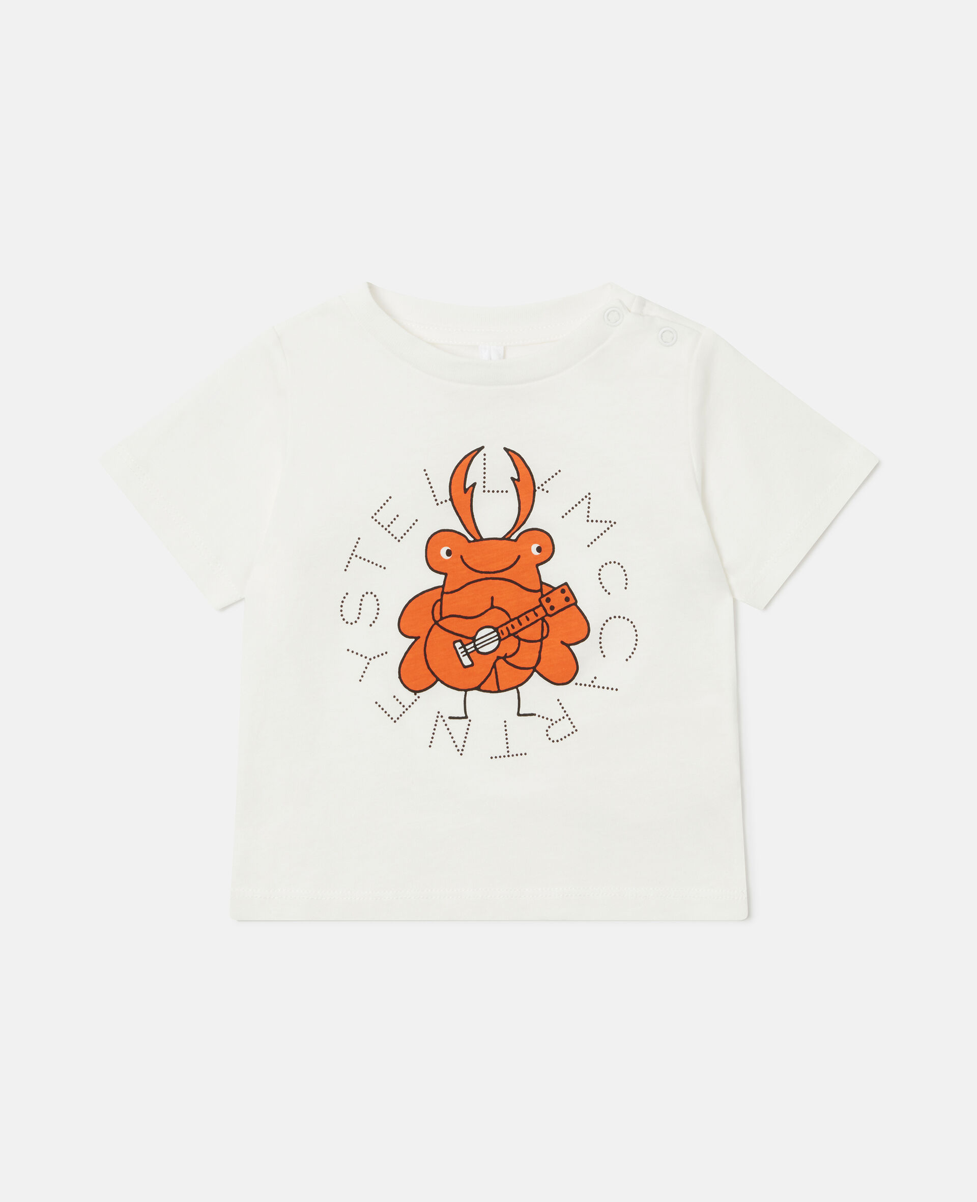 Bug Band Graphic T-Shirt-Cream-medium