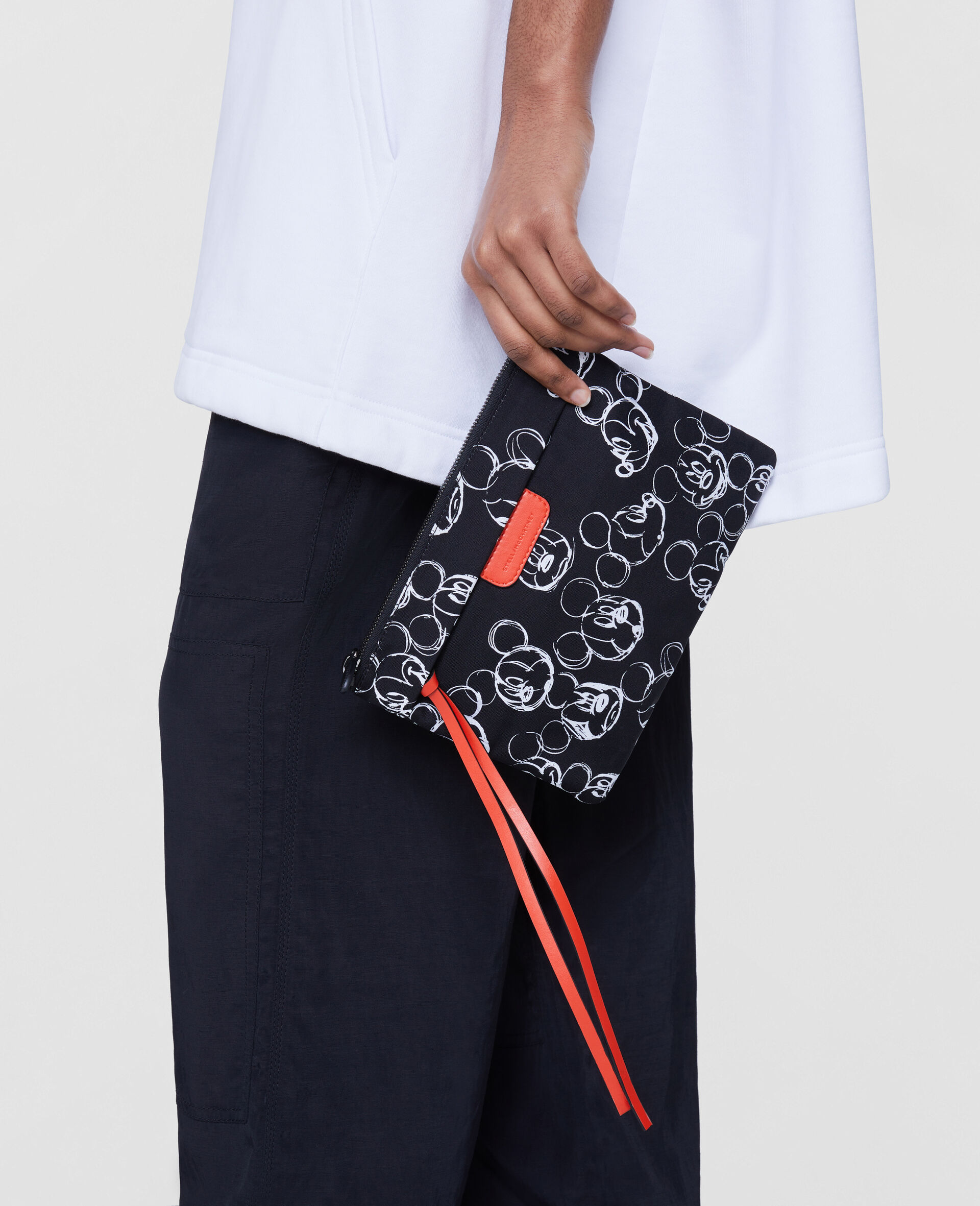 Pochette imprimé logo Fantasia Mickey-Noir-large image number 3