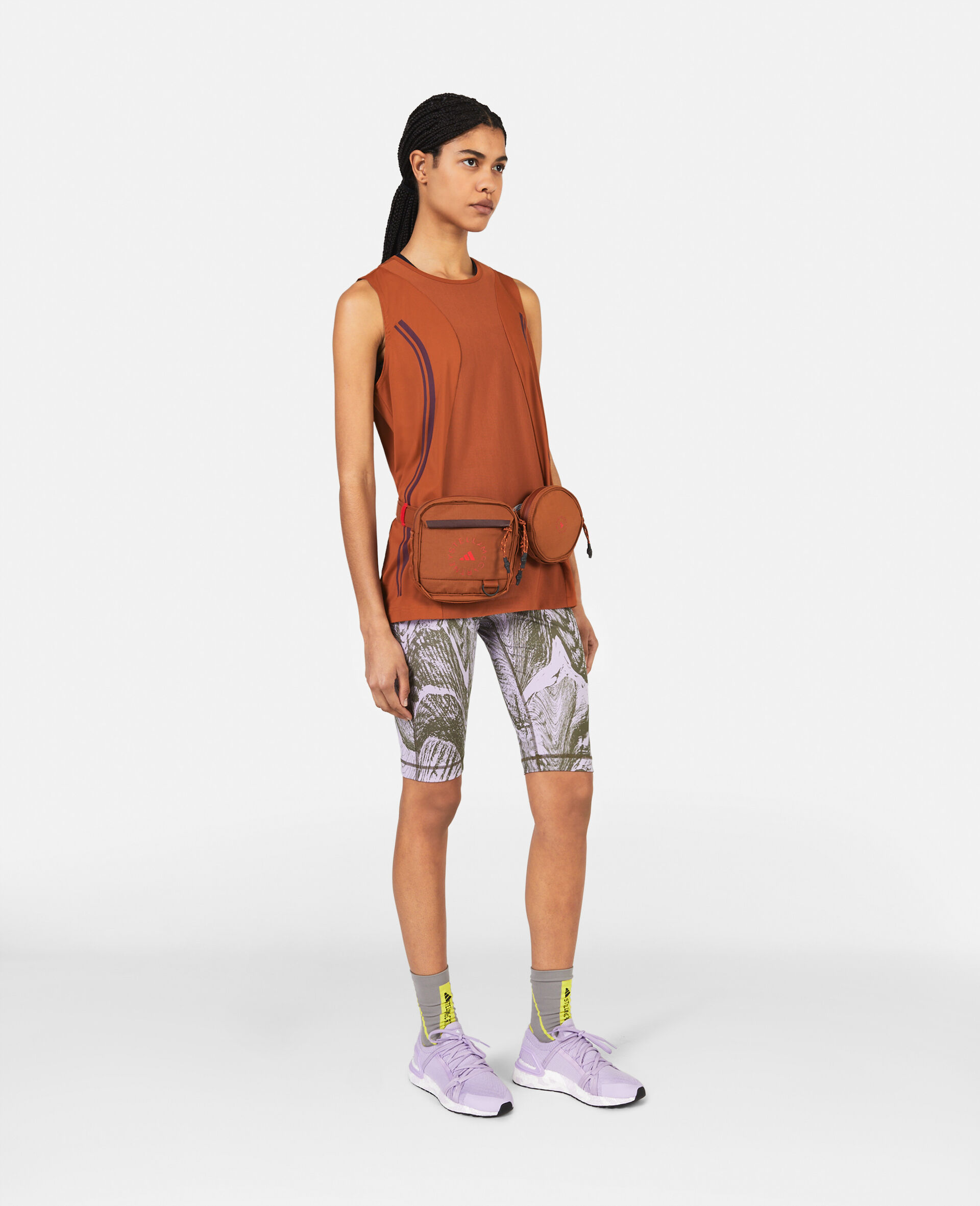 TruePace Running Tank Top-Brown-large image number 1