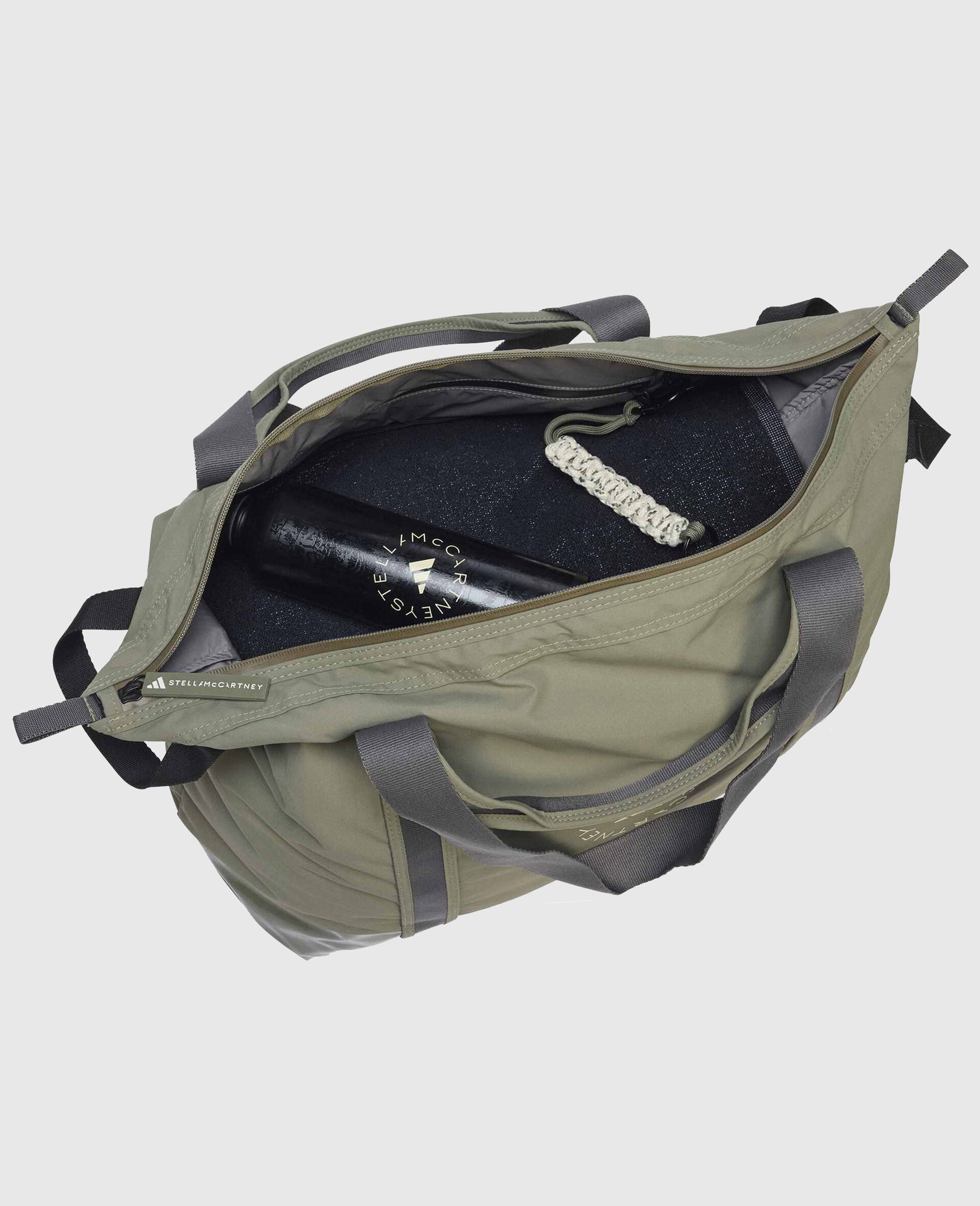 Logo Tote Bag-Green-large image number 4