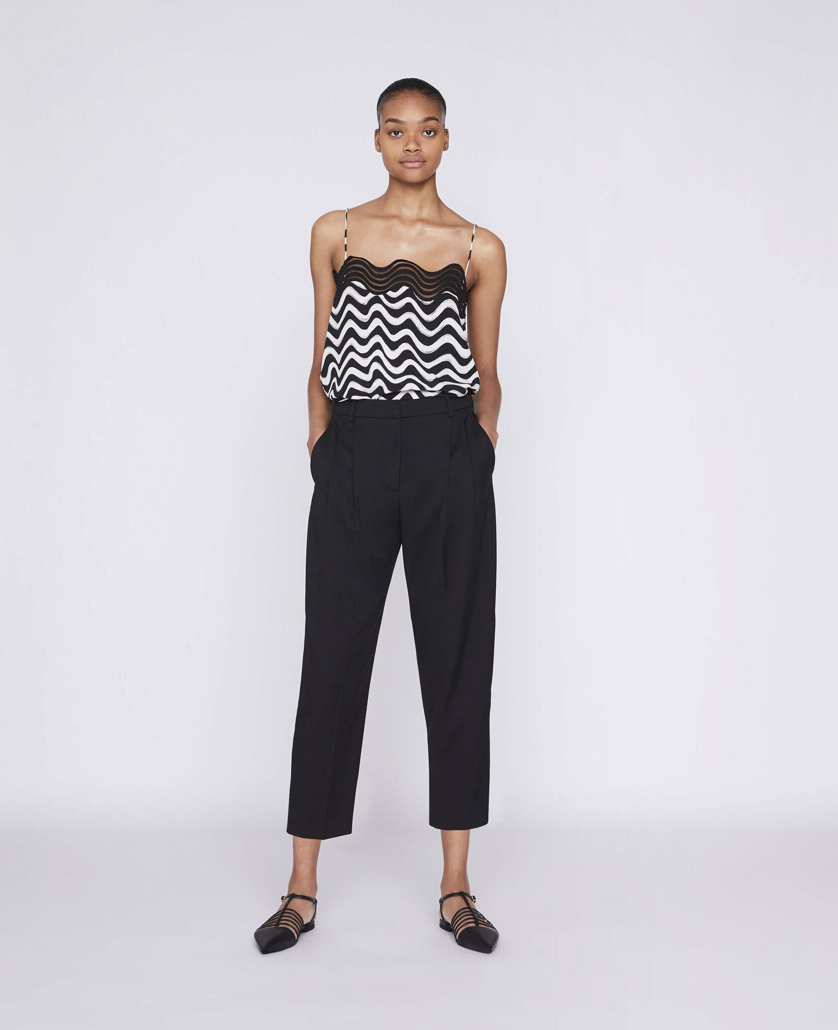 Women ブラック ドーソン テーラード トラウザーズ | Stella McCartney JP
