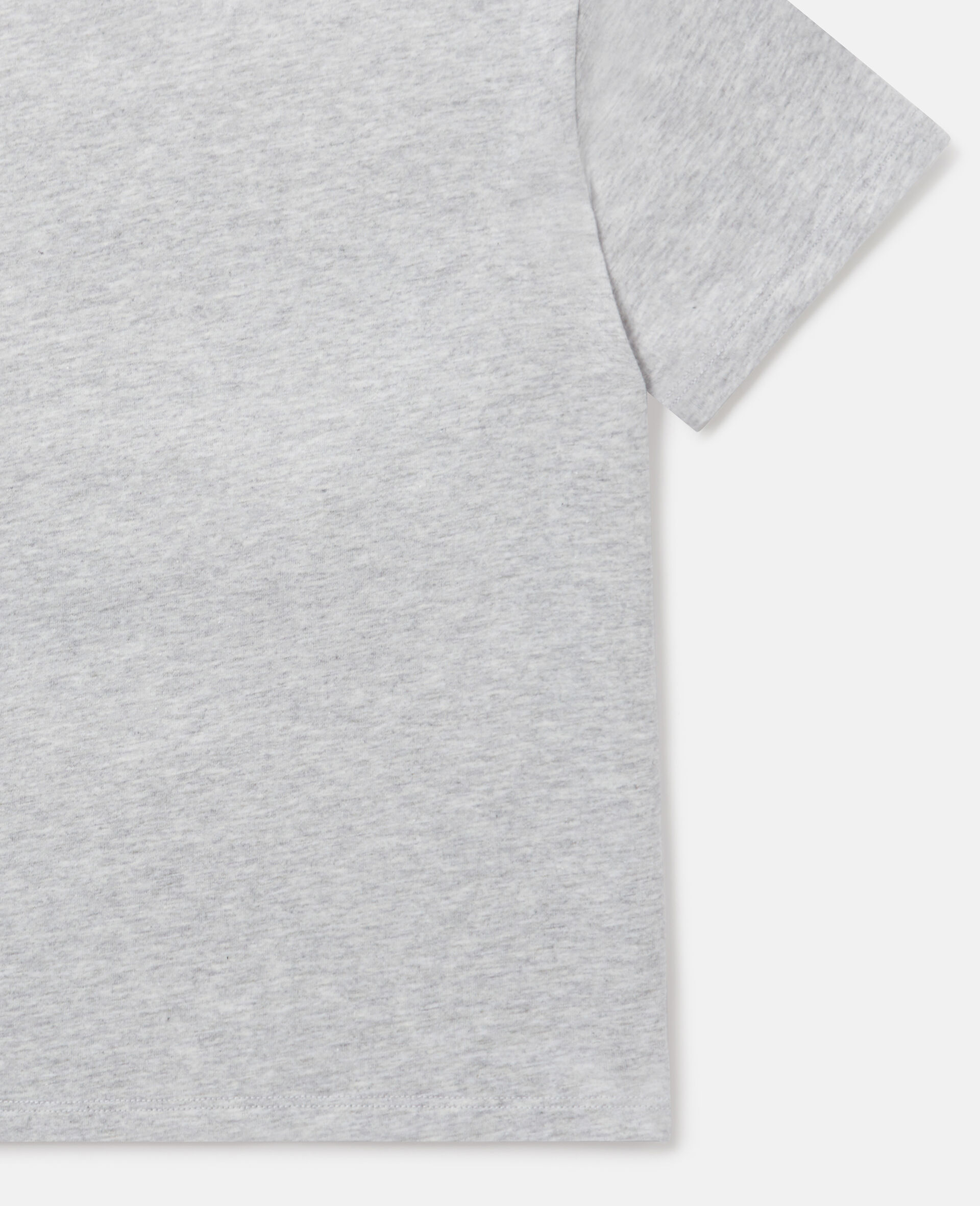 T-Shirt con Grafica Ragno-Grigio-large image number 3