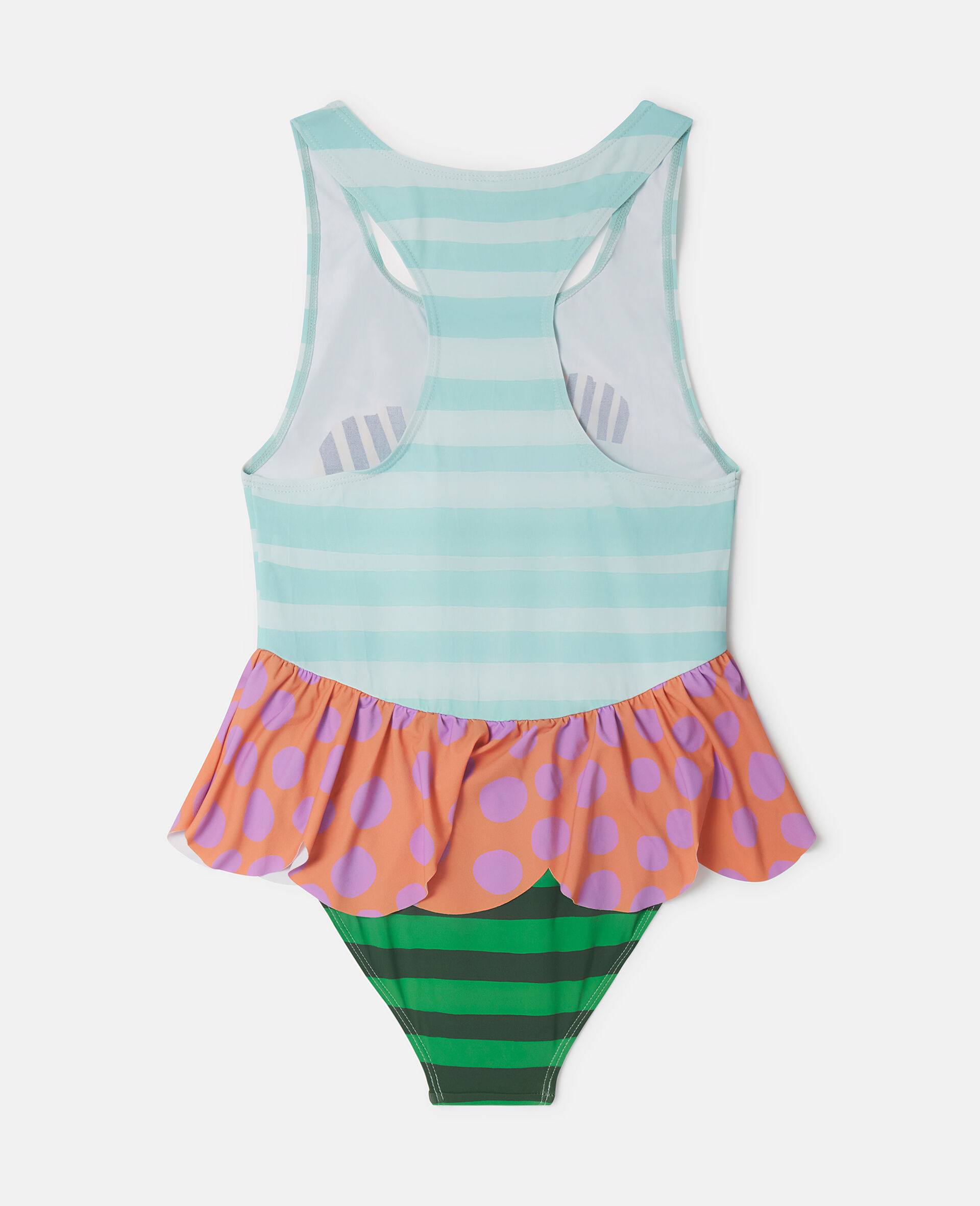 Bumblebee Landscape Print Swimsuit-Multicolour-large Bumblebee Landscape Print Swimsuit-Multicolour-large image number 2