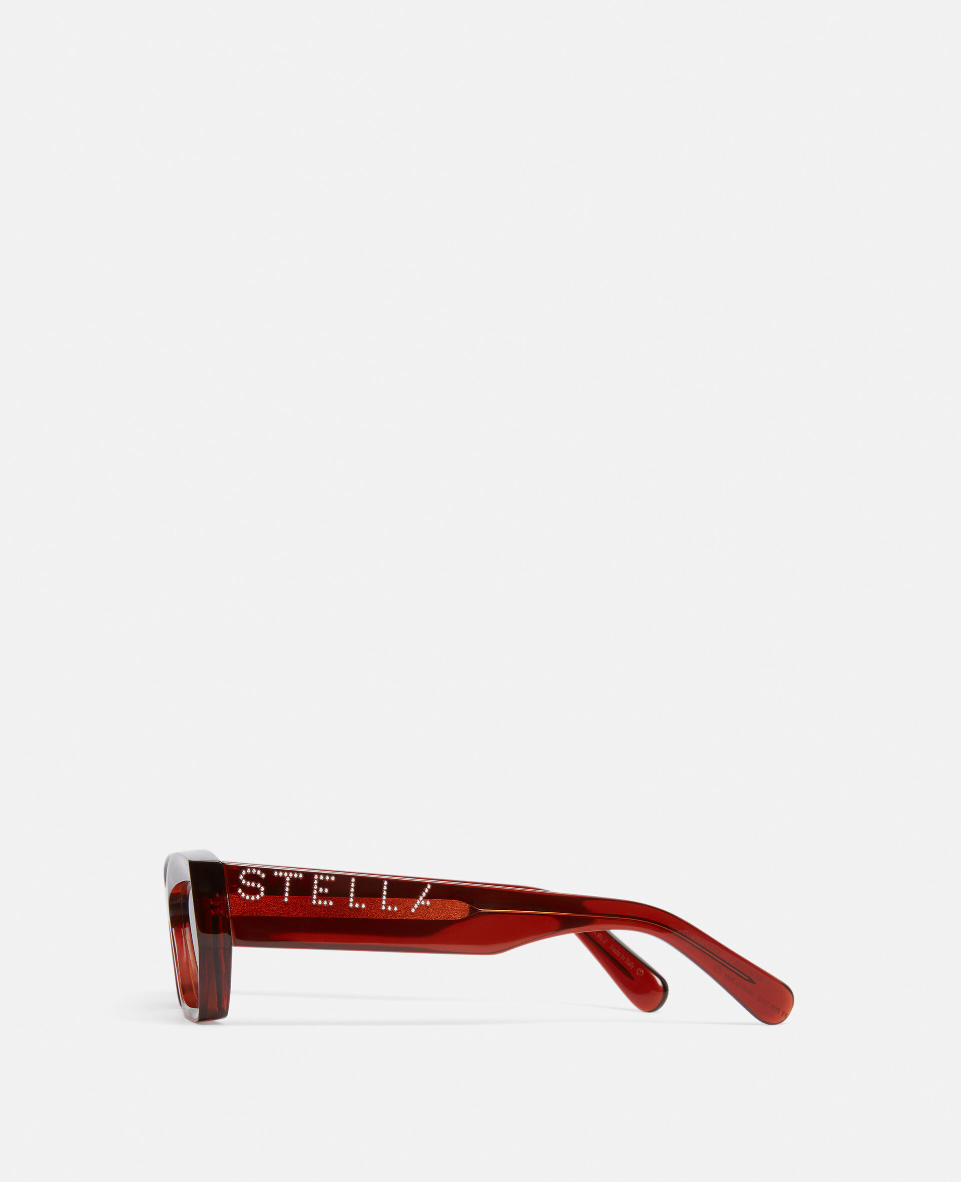 Logo Cat‐Eye Sunglasses-Black-large image number 2