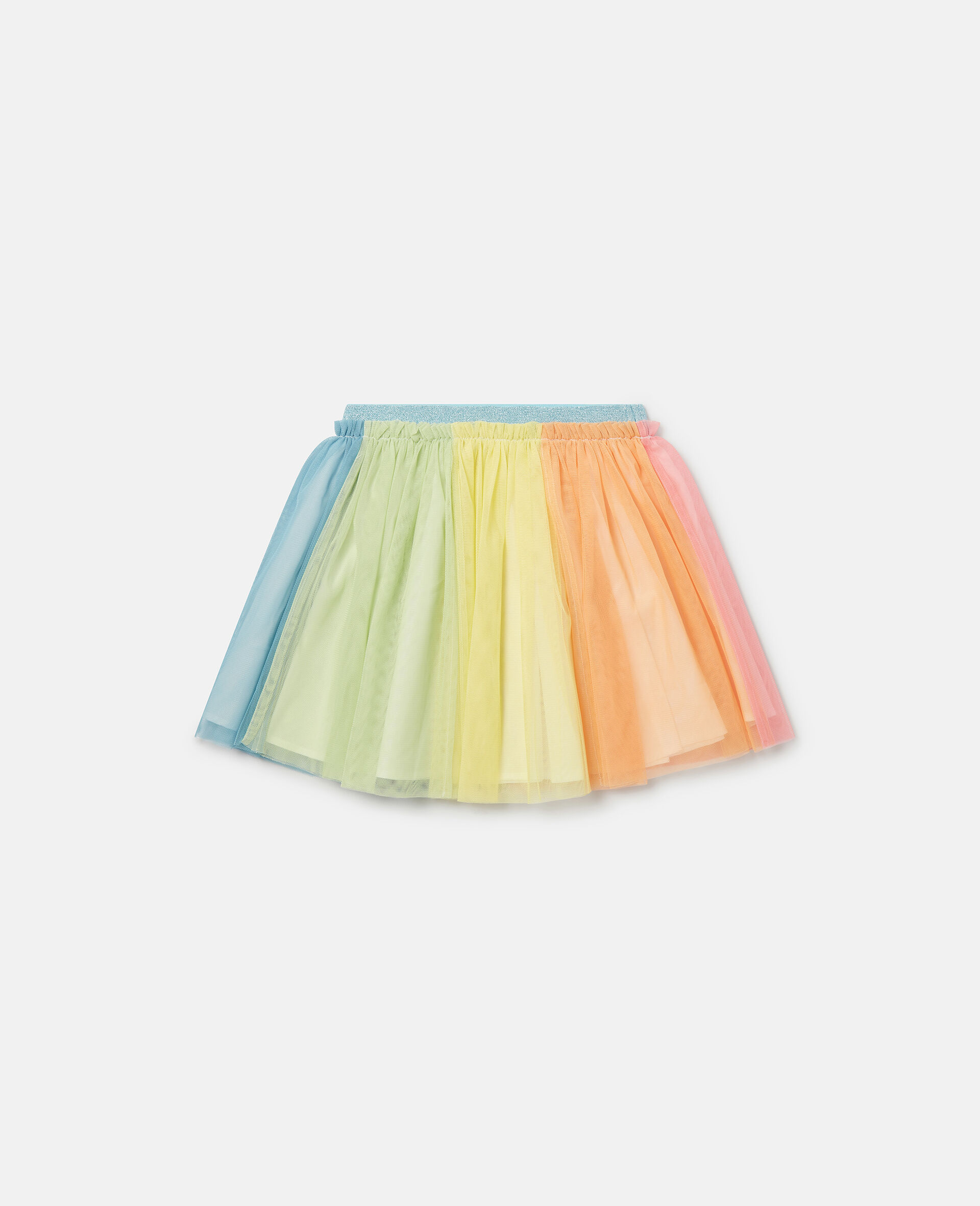 Rainbow Tulle Tutu Skirt-Multicolour-large image number 0