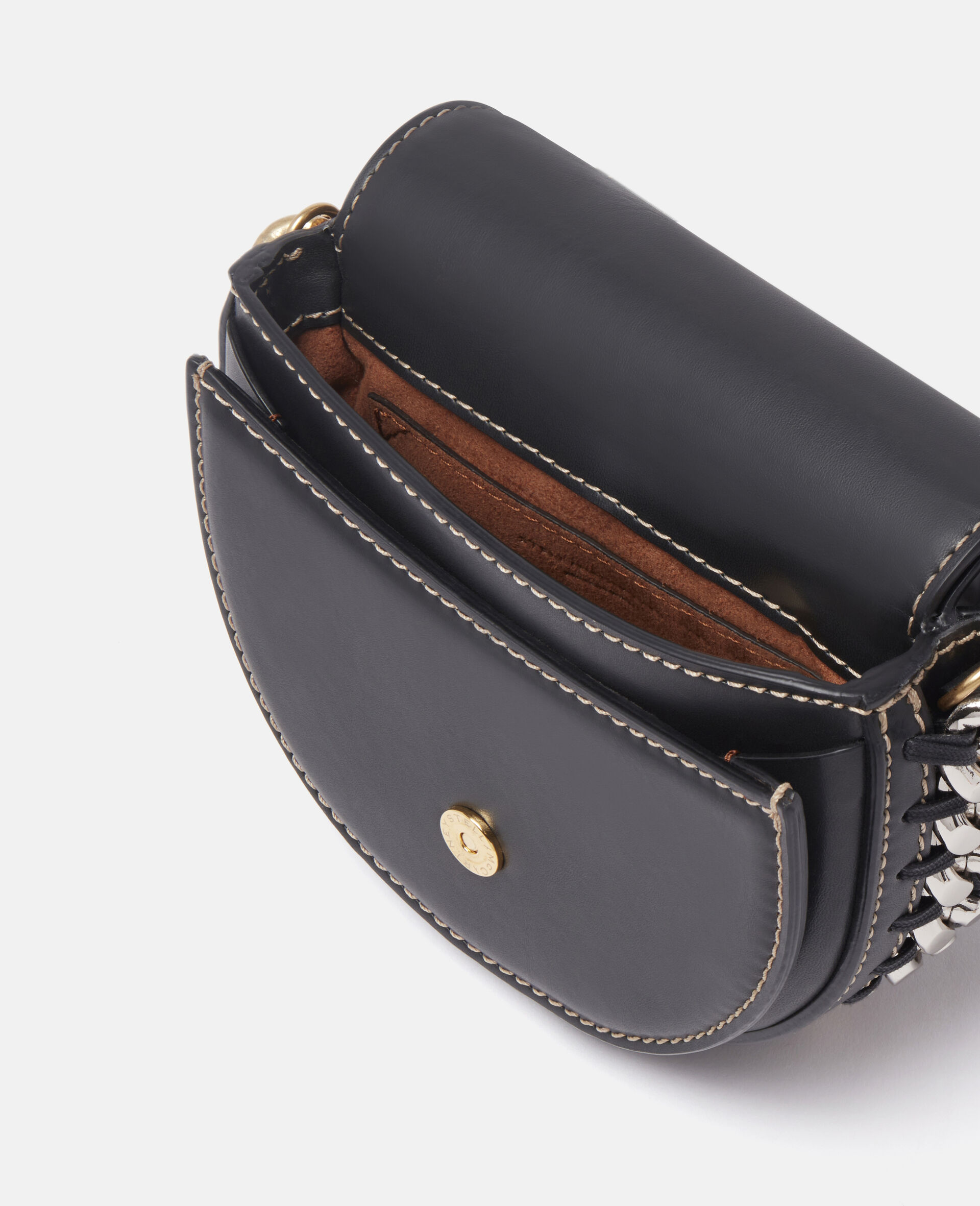 Frayme Ryder Double Flap Shoulder Bag-Black-large image number 2