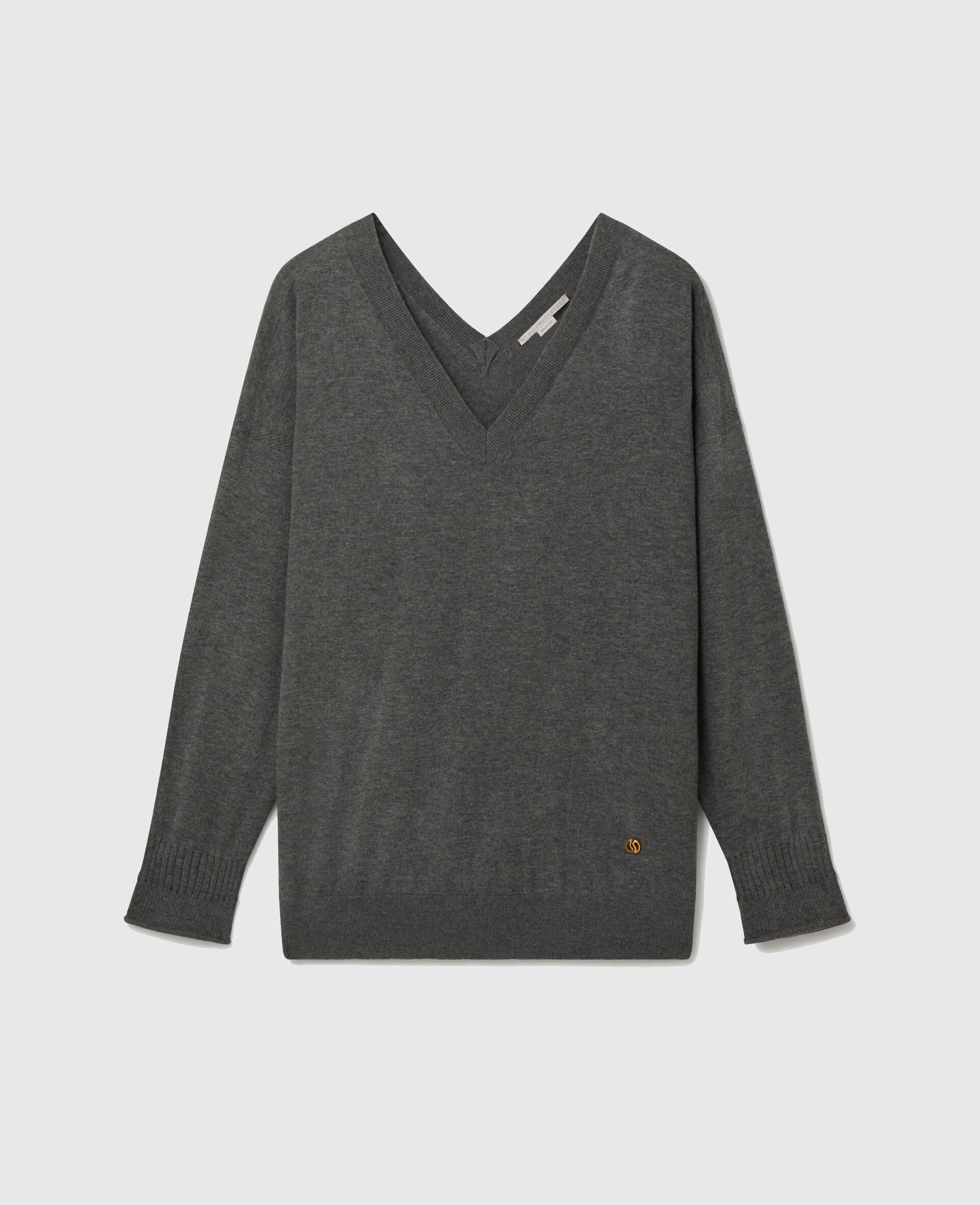 Stella Iconics Split Cuff Jumper-Black-large image number 0