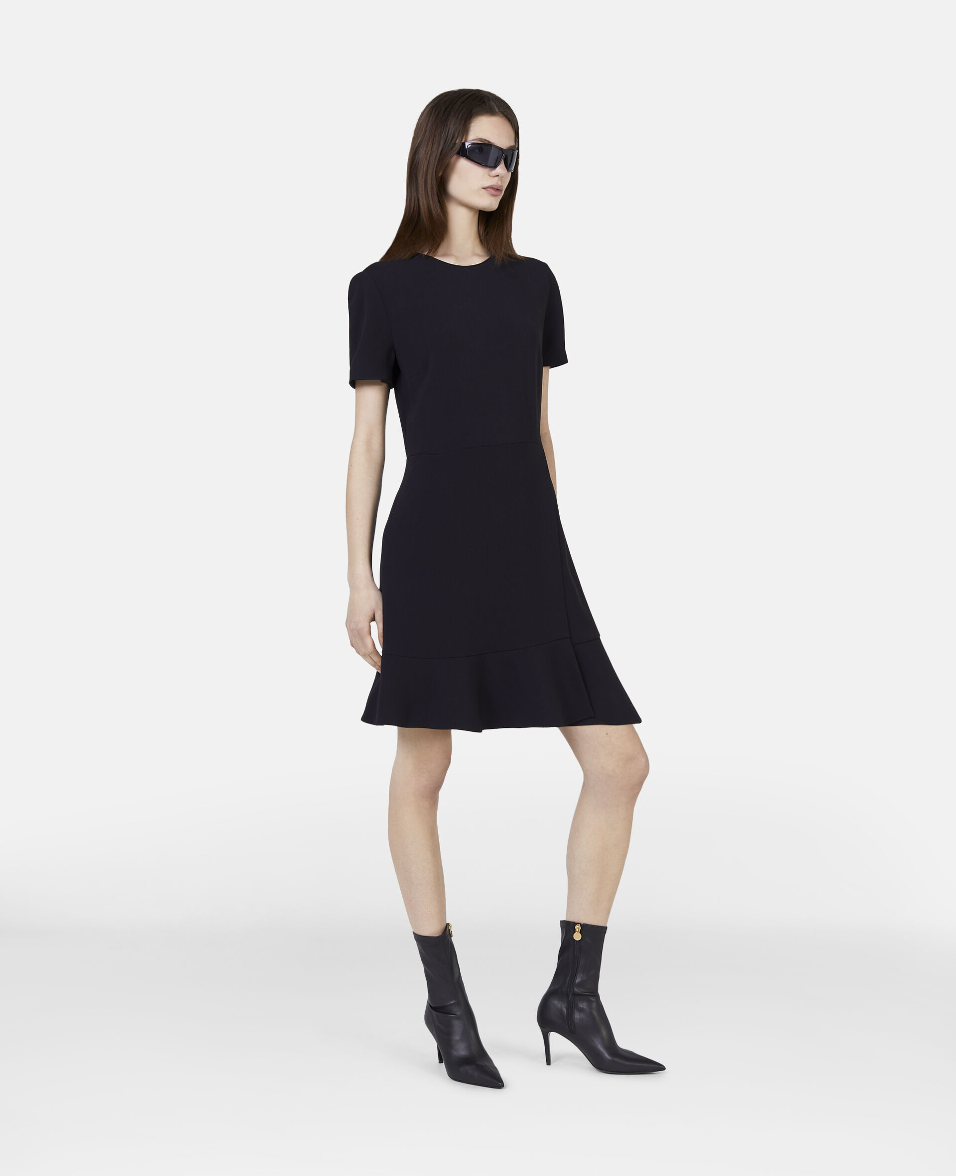 Stella Iconics Stretch Cady Dress-Black-model