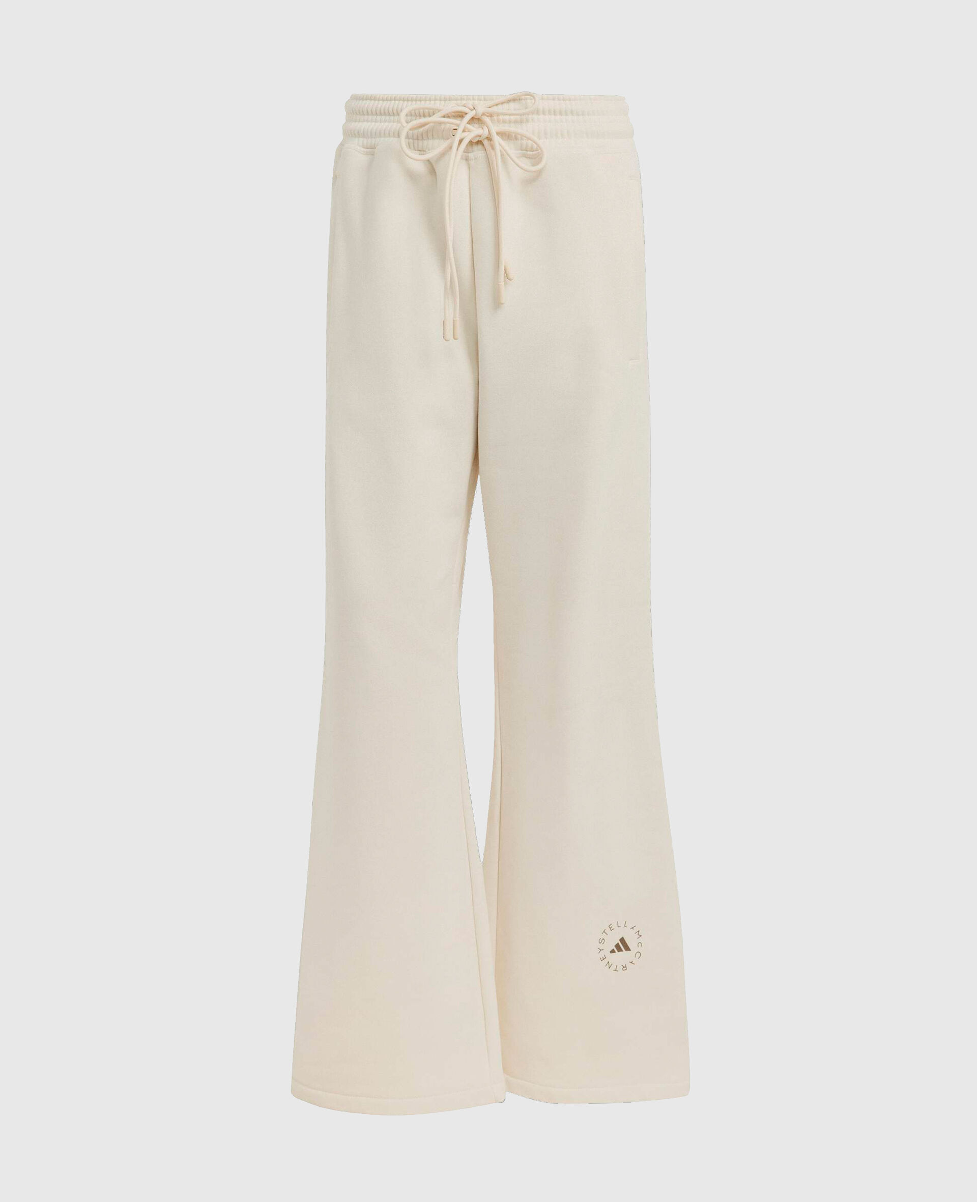 Logo Straight-Leg Joggers-Beige-medium