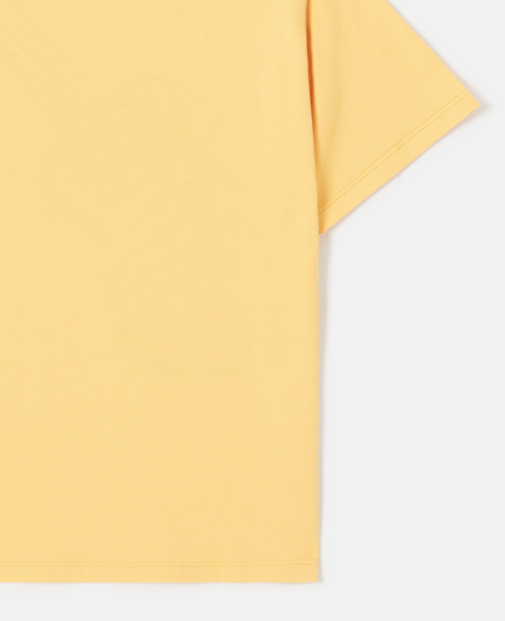 Guitar Graphic T-Shirt-Yellow-large image number 3