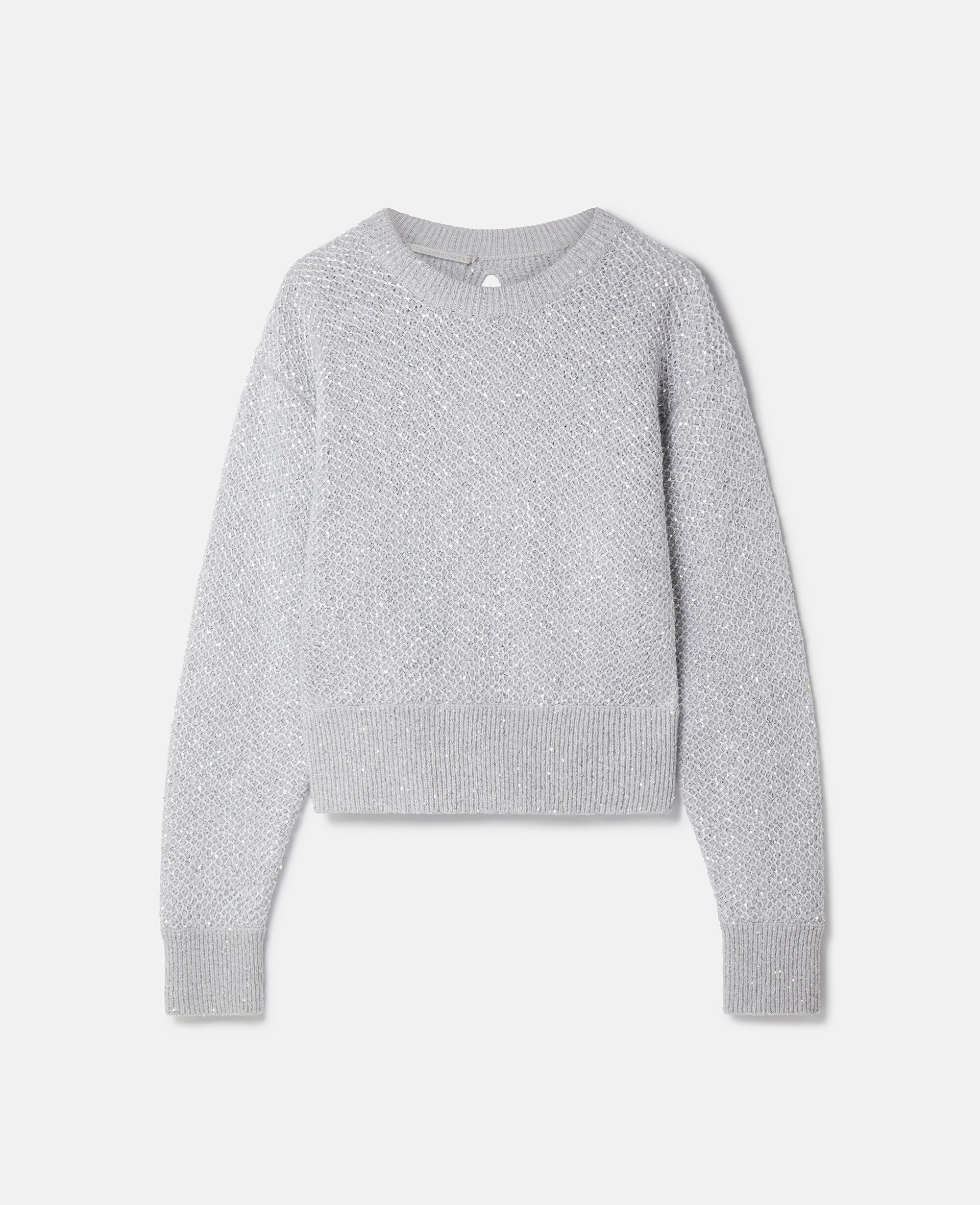 Women Silver Sequin Jumper Stella McCartney LV