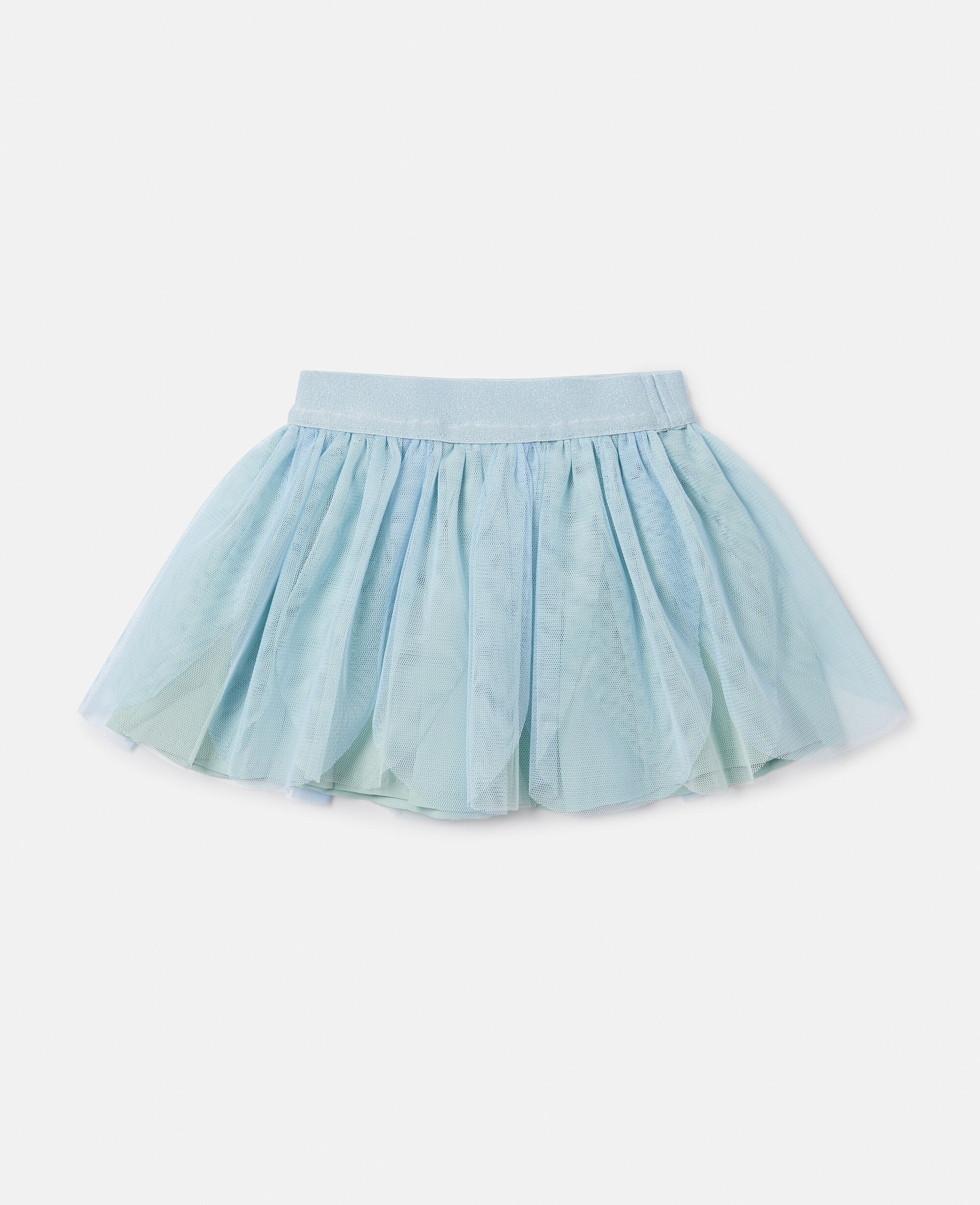 人気特価激安 ブルー Kids エラスティック チュールスカート レイヤード スカート
