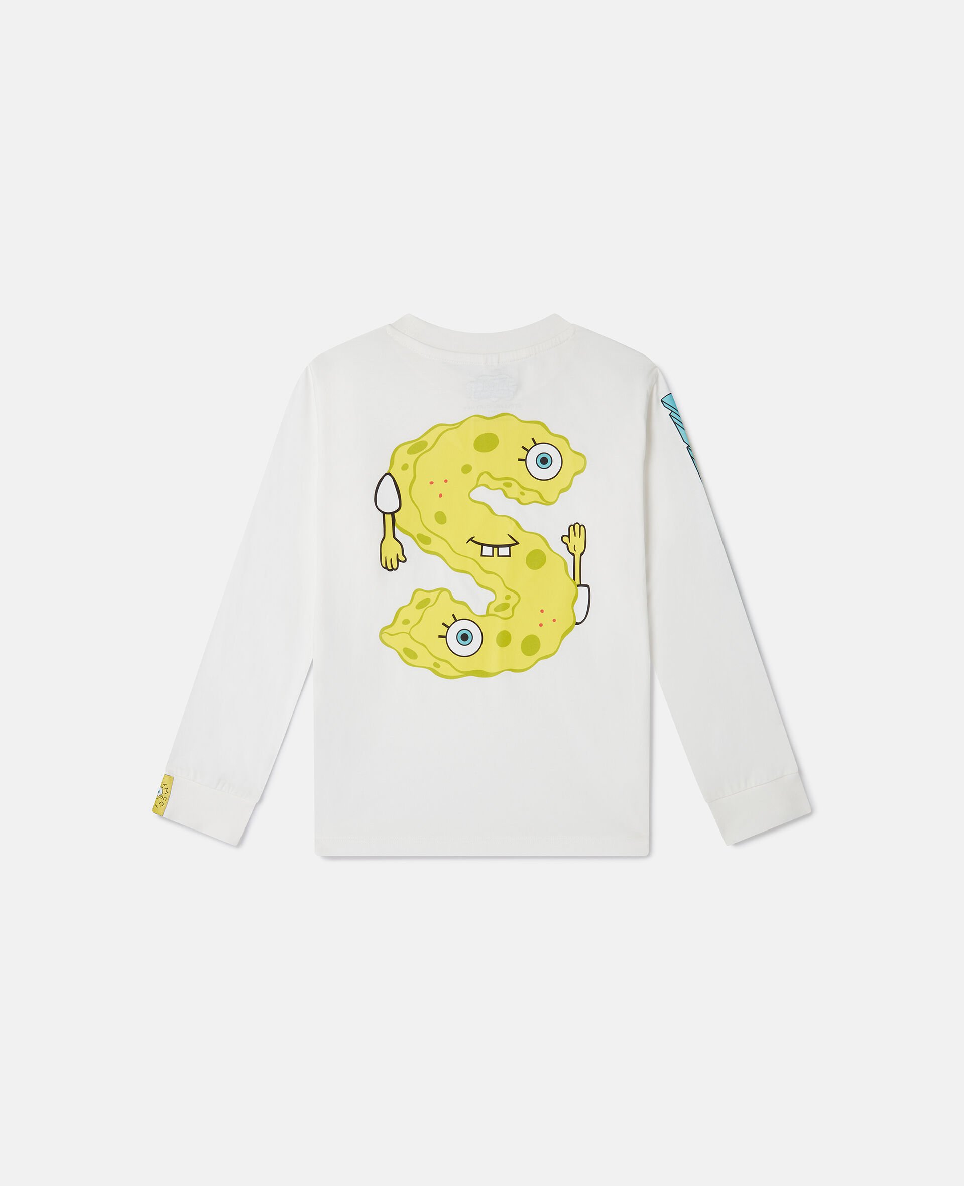SpongeBob Graphic Long Sleeve T-Shirt-Cream-large SpongeBob Graphic Long Sleeve T-Shirt-Cream-large image number 2