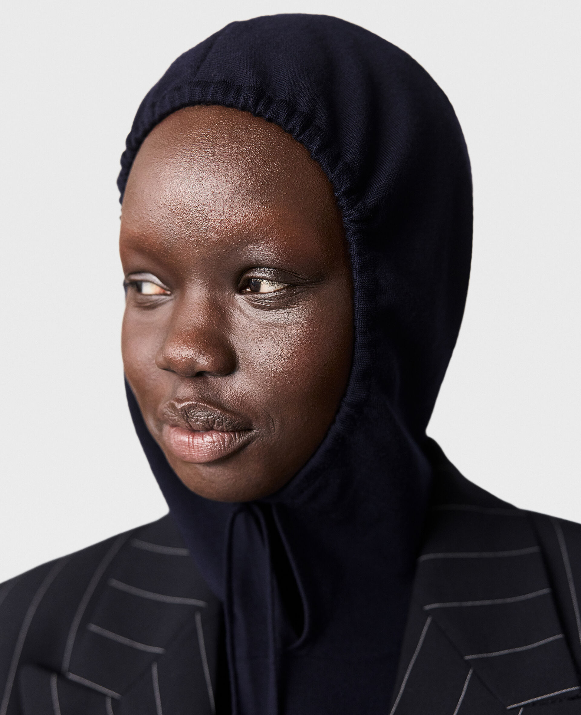 Lässiger Kapuzenpullover mit Kordelzug-Blau-large image number 6