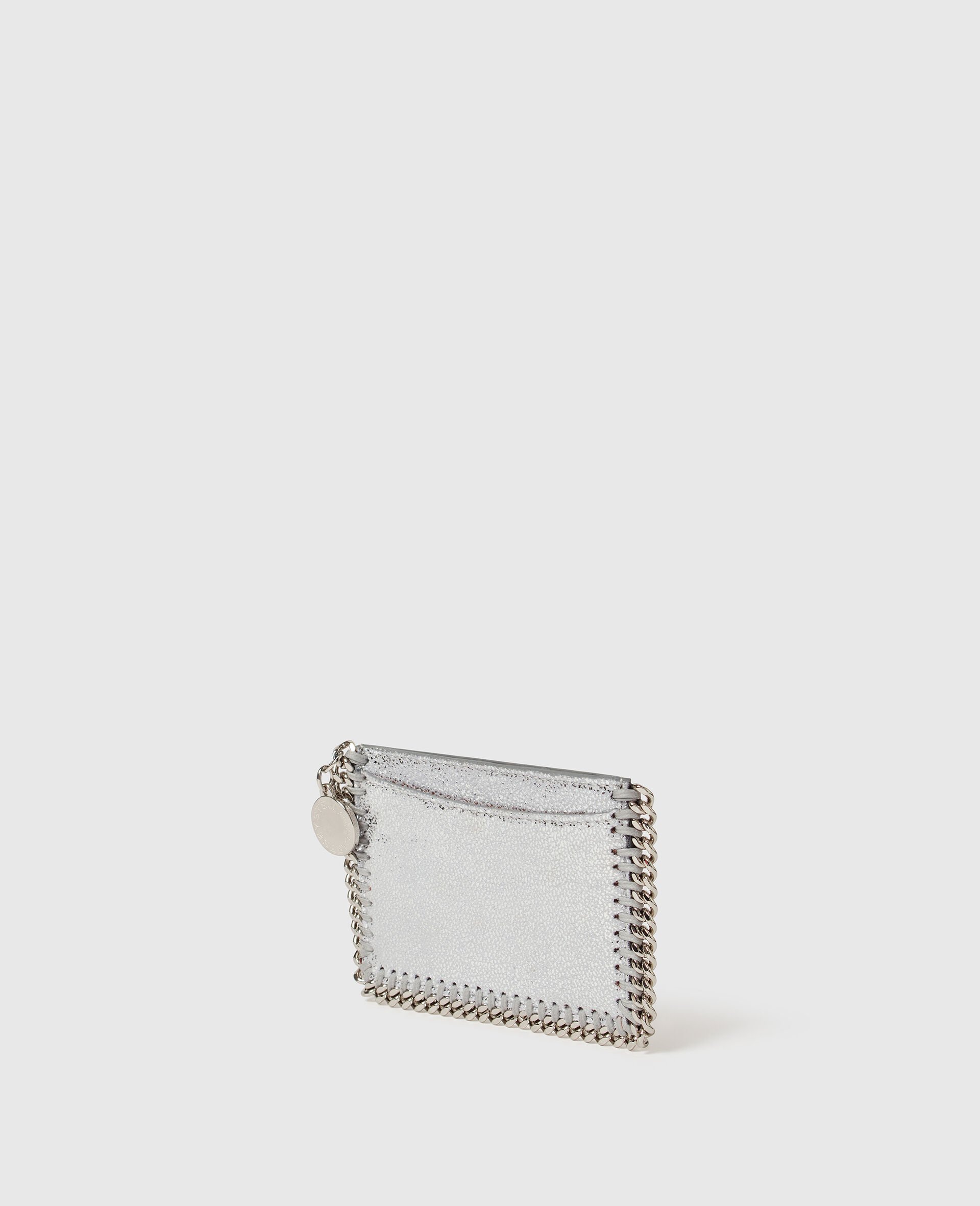 Falabella Slip Cardholder-Silver-medium