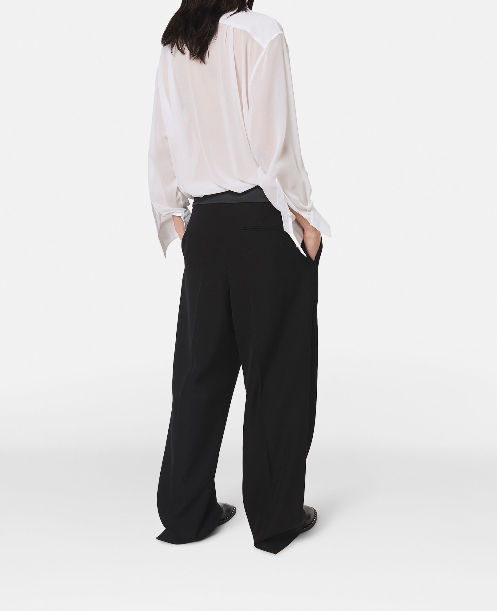 STELLA McCARTNEY スラックス ツートン サイドライン