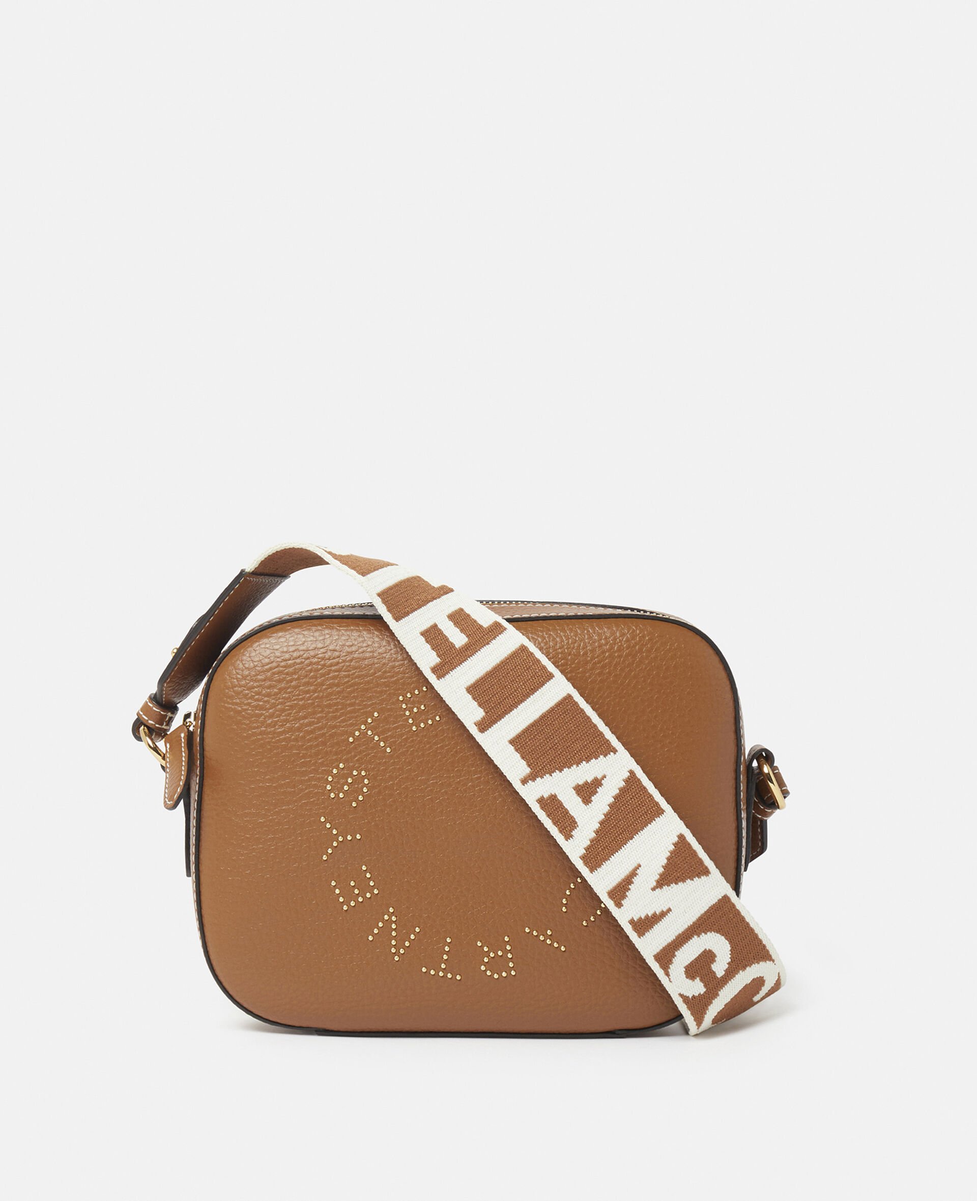 Logo Camera Crossbody Bag-Brown-large image number 0