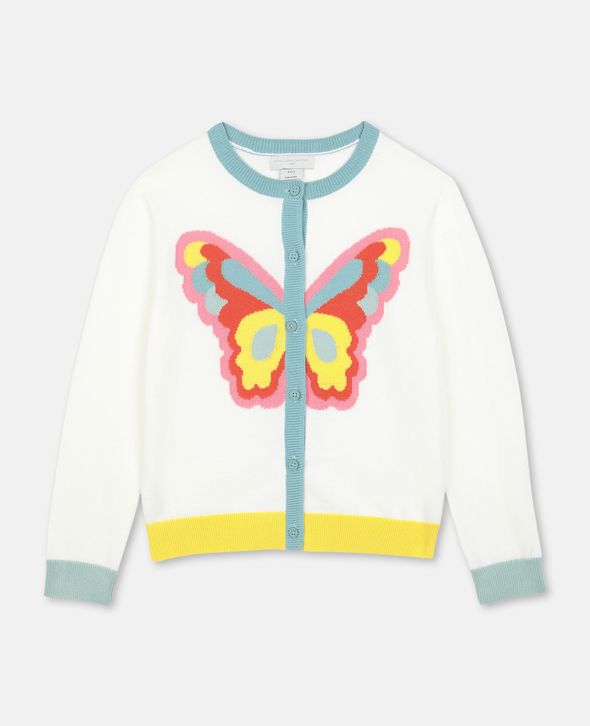 butterfly print cardigan