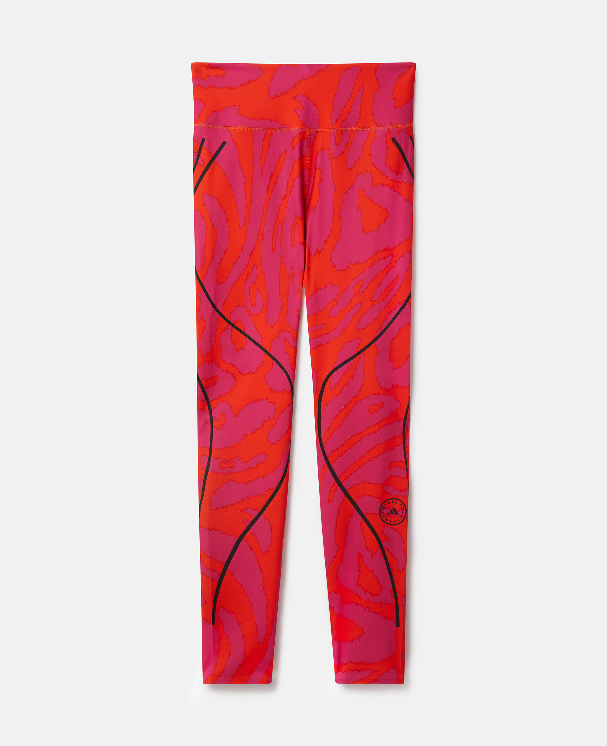 Women Active Orange Real Magenta TruePace Leopard Print Running